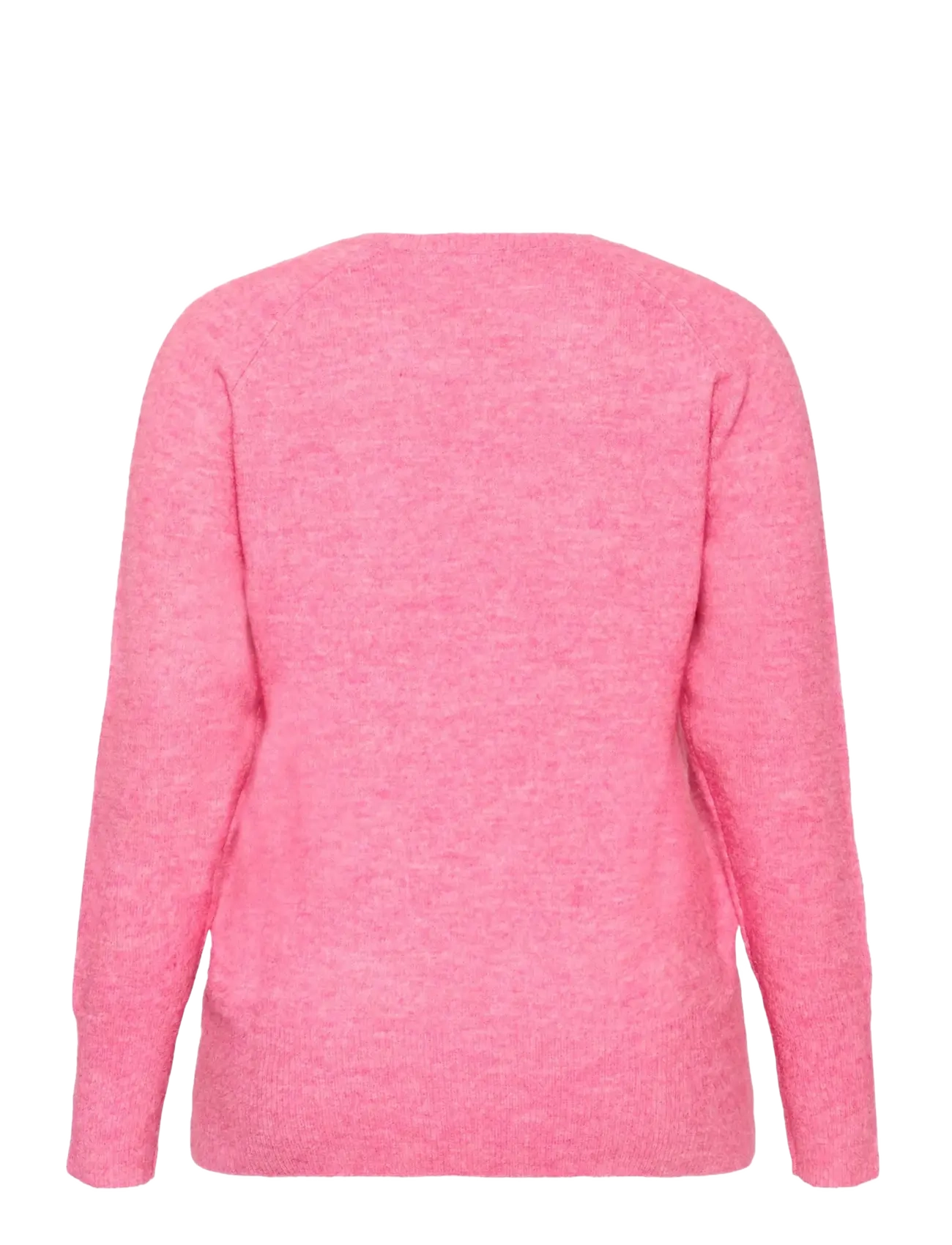 Kaffe Curve - KCniela V-neck Pullover - pullover - pink power melange - 2