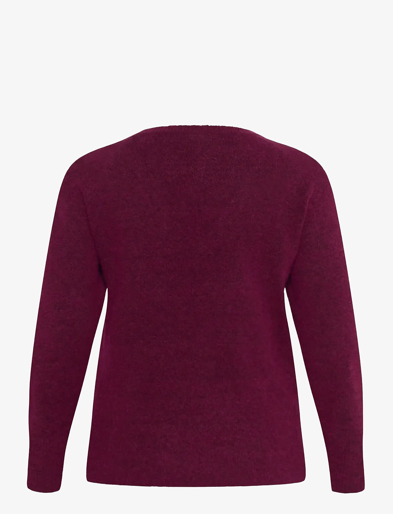 Kaffe Curve - KCniela V-neck Pullover - pullover - windsor wine - 2