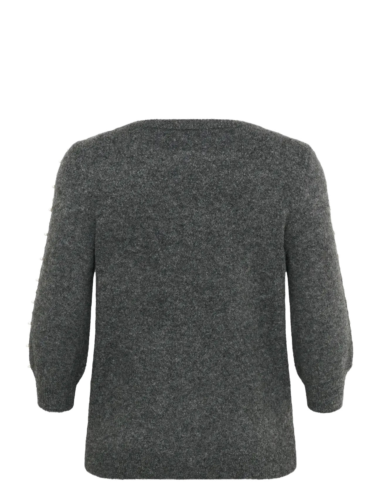 Kaffe Curve - KCletty Pullover - swetry - grey melange - 2
