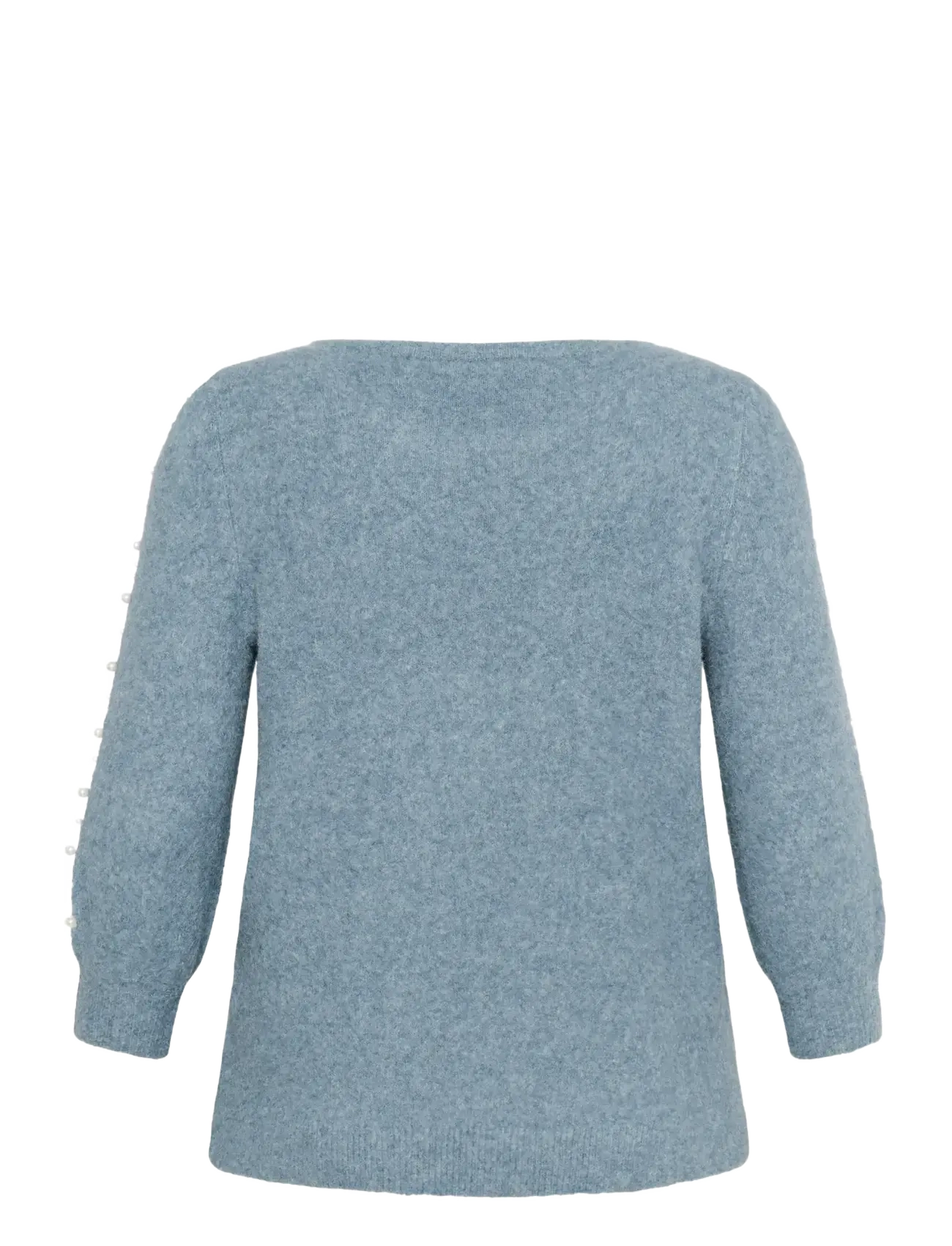 Kaffe Curve - KCletty Pullover - jumpers - windward blue melange - 2