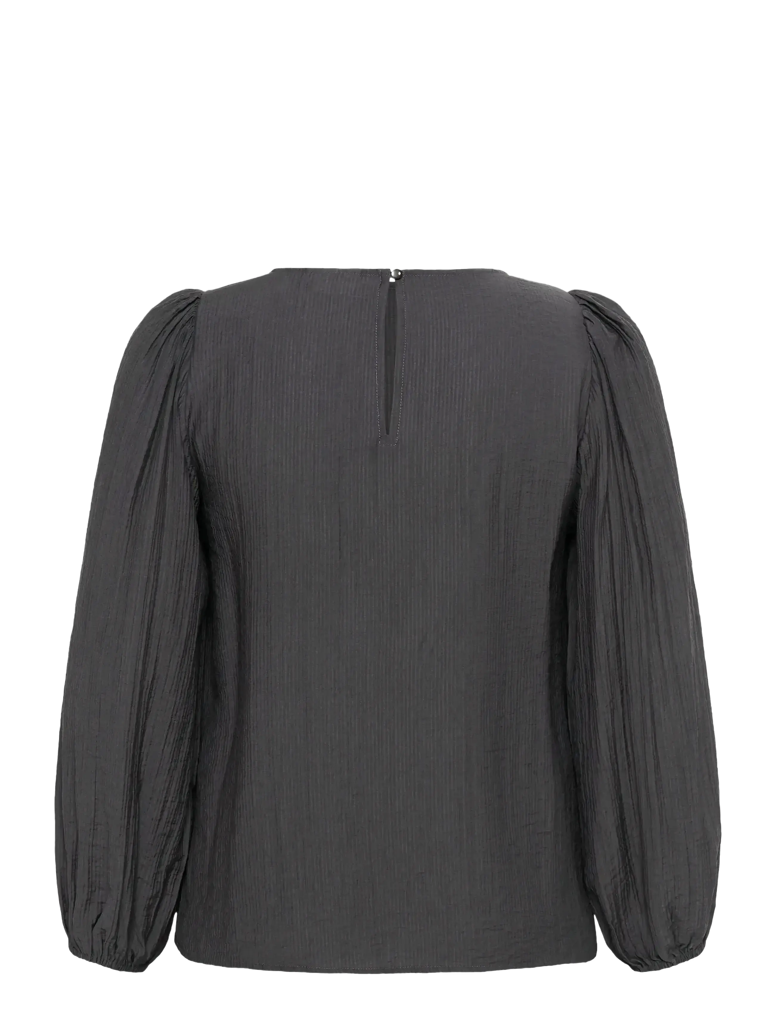 Kaffe Curve - KCviva Blouse - langärmlige blusen - black oyster - 2
