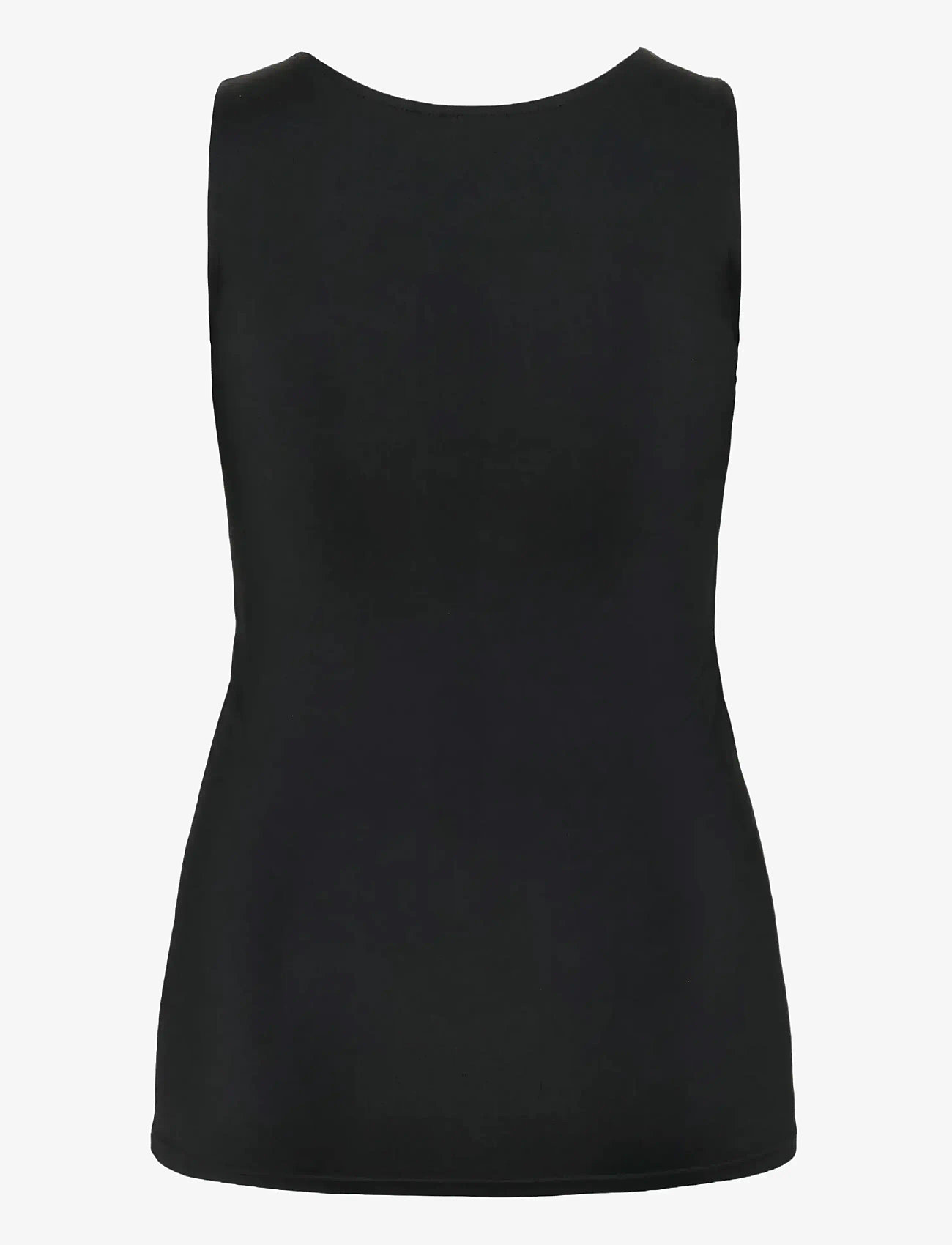Kaffe Curve - KCerina Jersey Top - linnen - black deep - 1