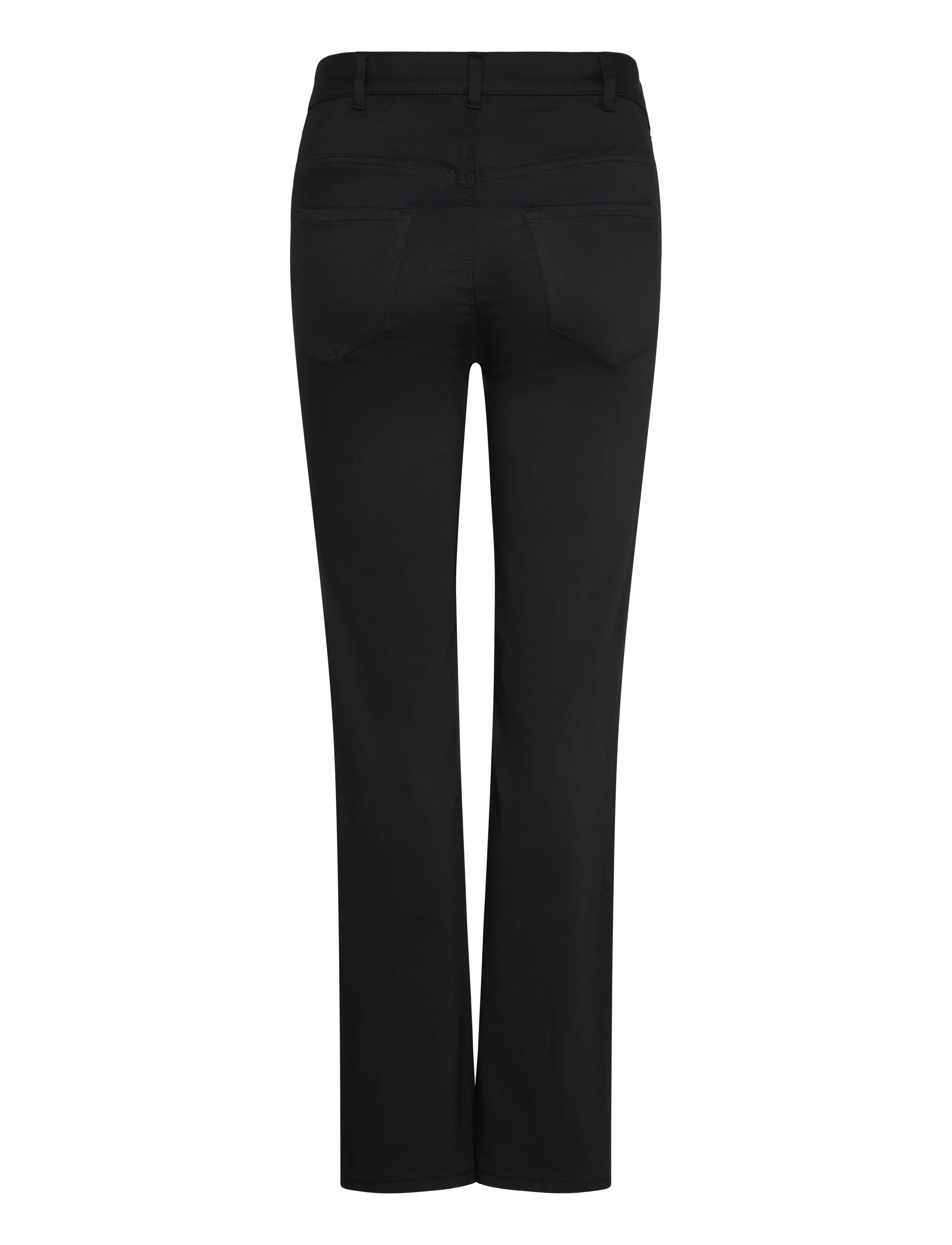 Kaffe Curve - KCdina Straight Full length Jeans - jeans droites - black deep - 1