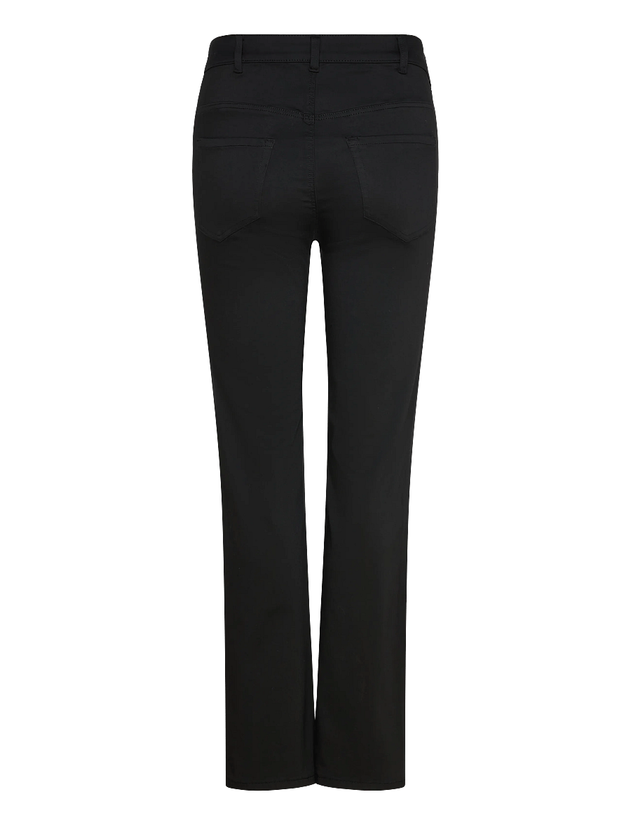Kaffe Curve - KCdina Straight Full length Jeans - gerade jeans - black deep - 1