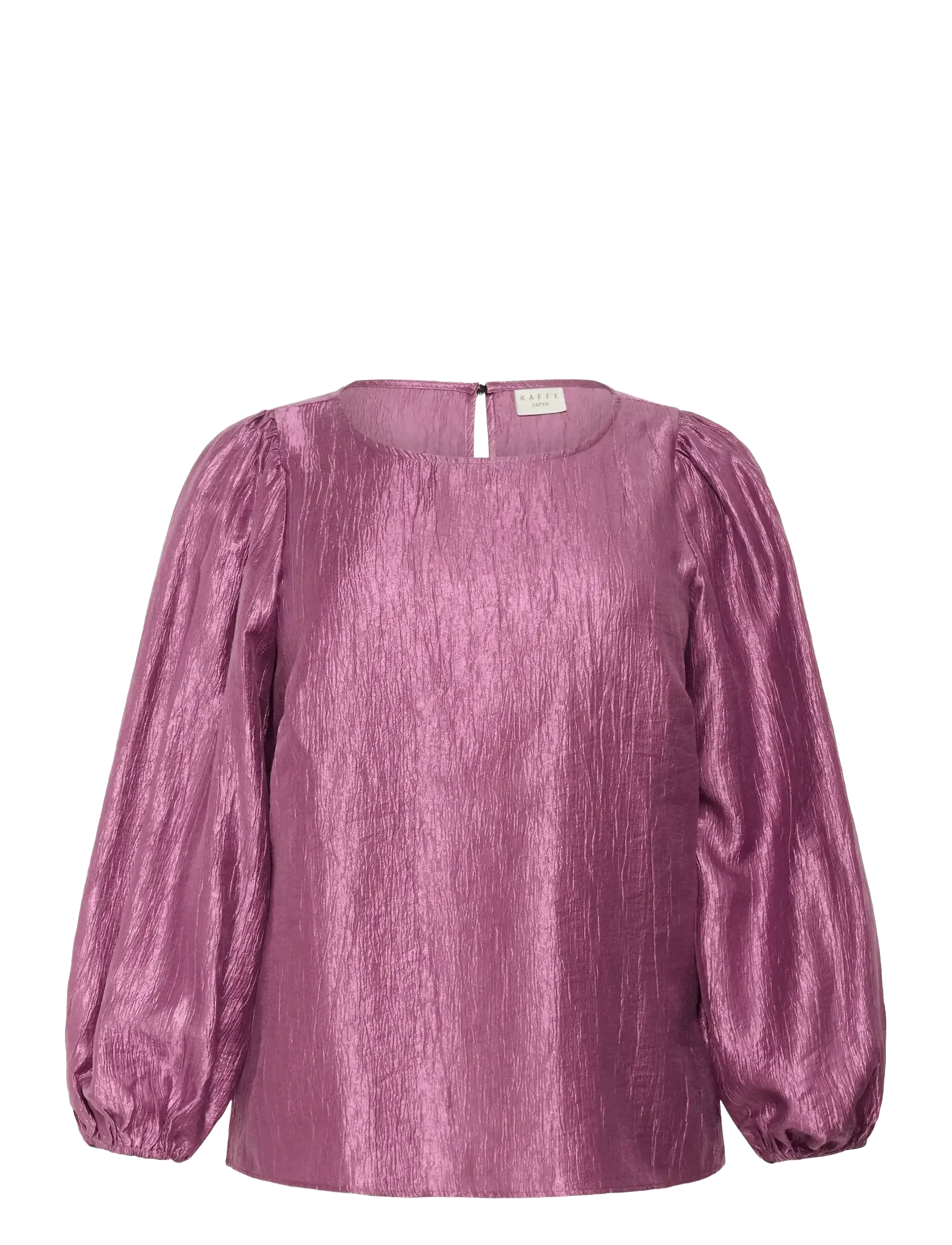 Kaffe Curve KCrizza Blouse - Bluser - TULIPWOOD / pink/rose
