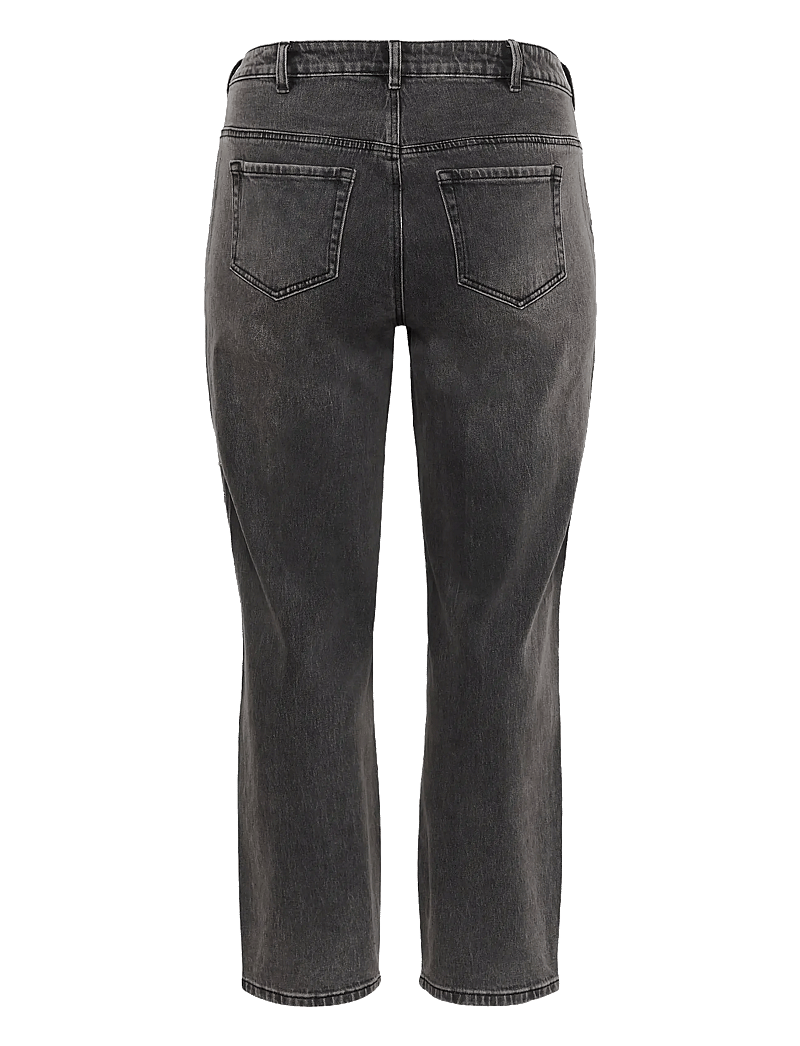 Kaffe Curve - KCpetri Straight Jeans - sirge säärega teksad - grey vintage wash - 2
