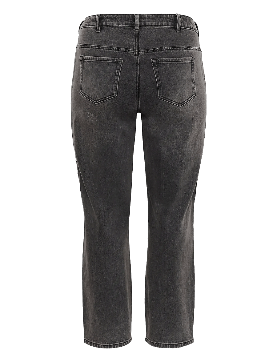 Kaffe Curve - KCpetri Straight Jeans - gerade jeans - grey vintage wash - 2