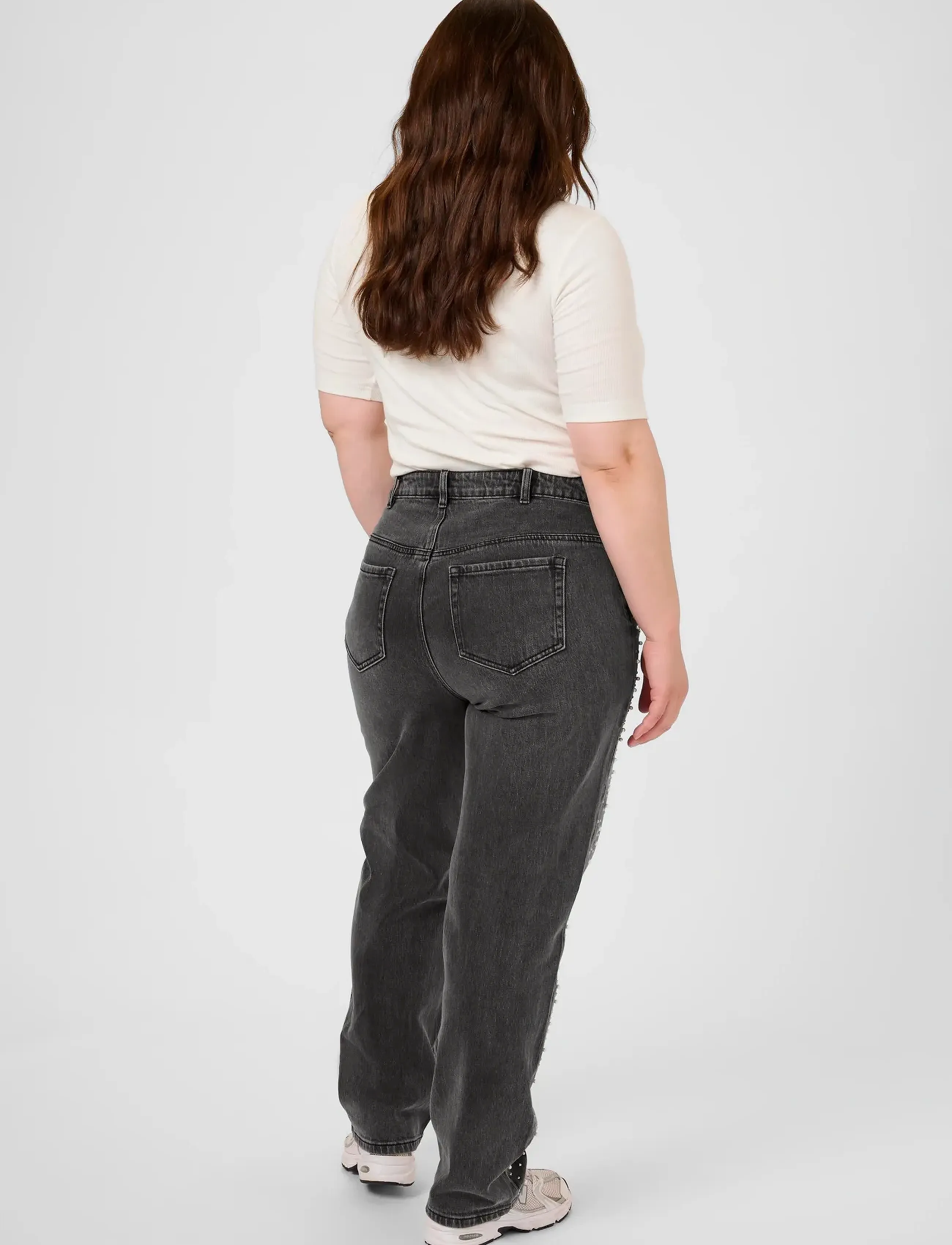 KAFFE CURVE Kcpetri Straight Jeans dam – bild 3