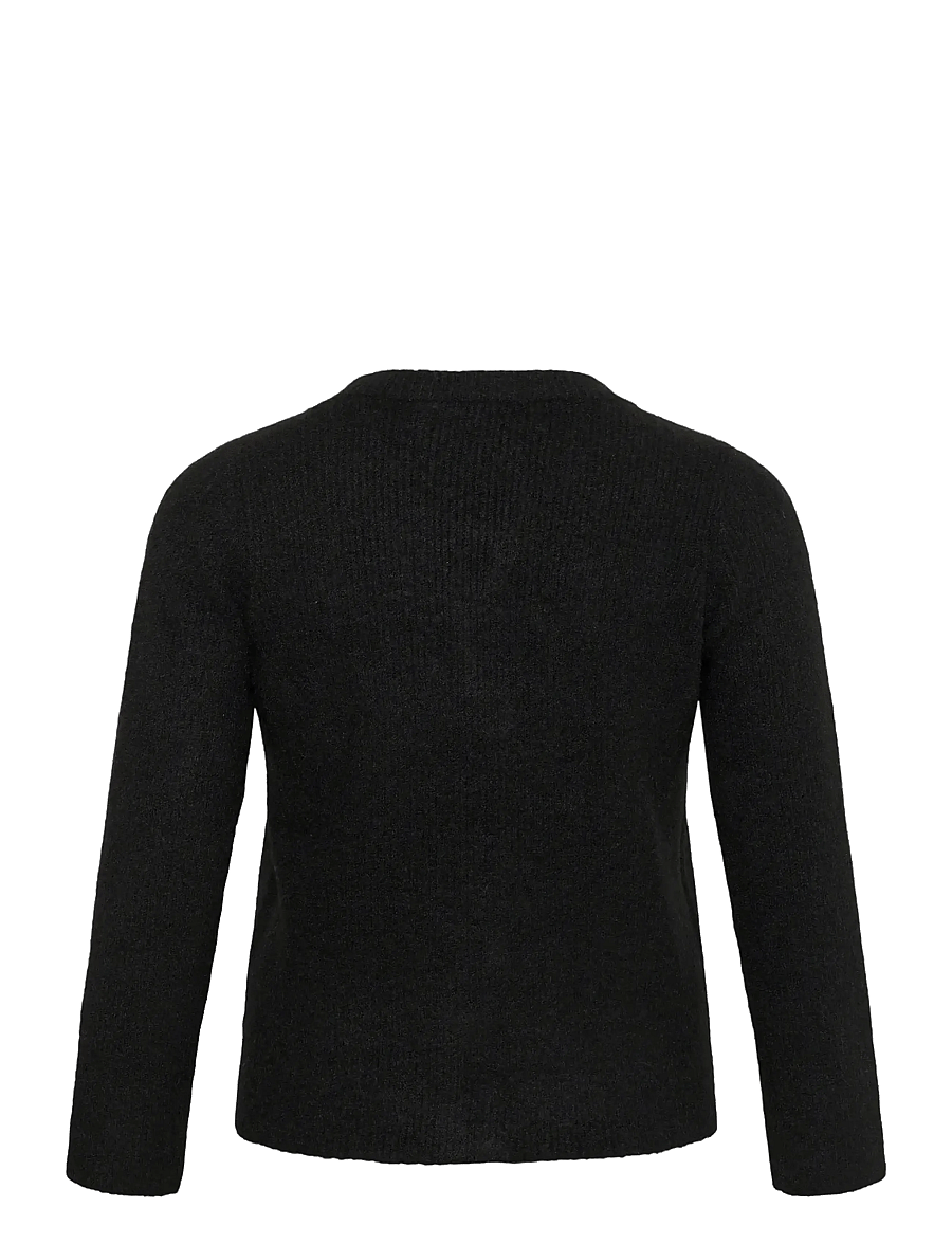 Kaffe Curve - KCmaia Knit Cardigan - cardigans - black deep - 2