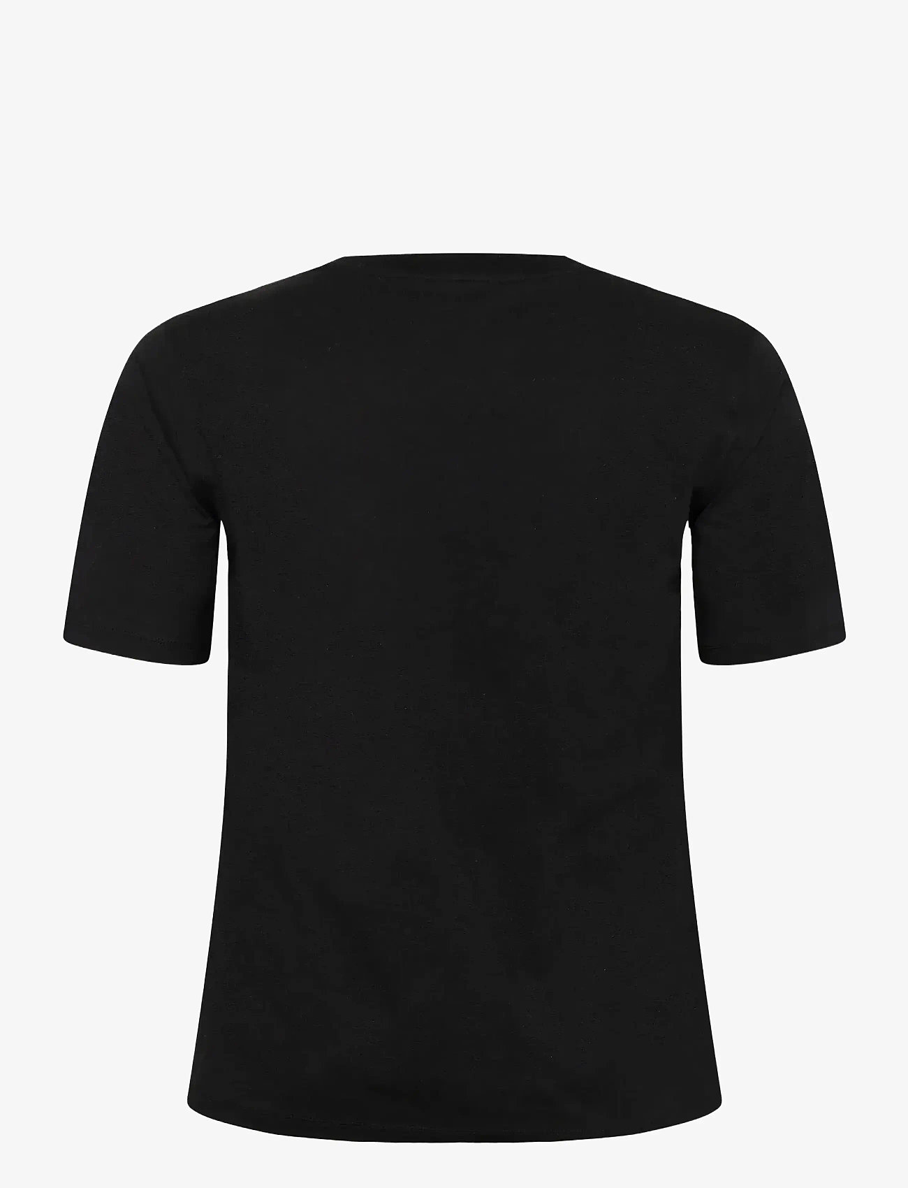 Kaffe Curve - KCariana T-Shirt - t-shirts - black deep - 2