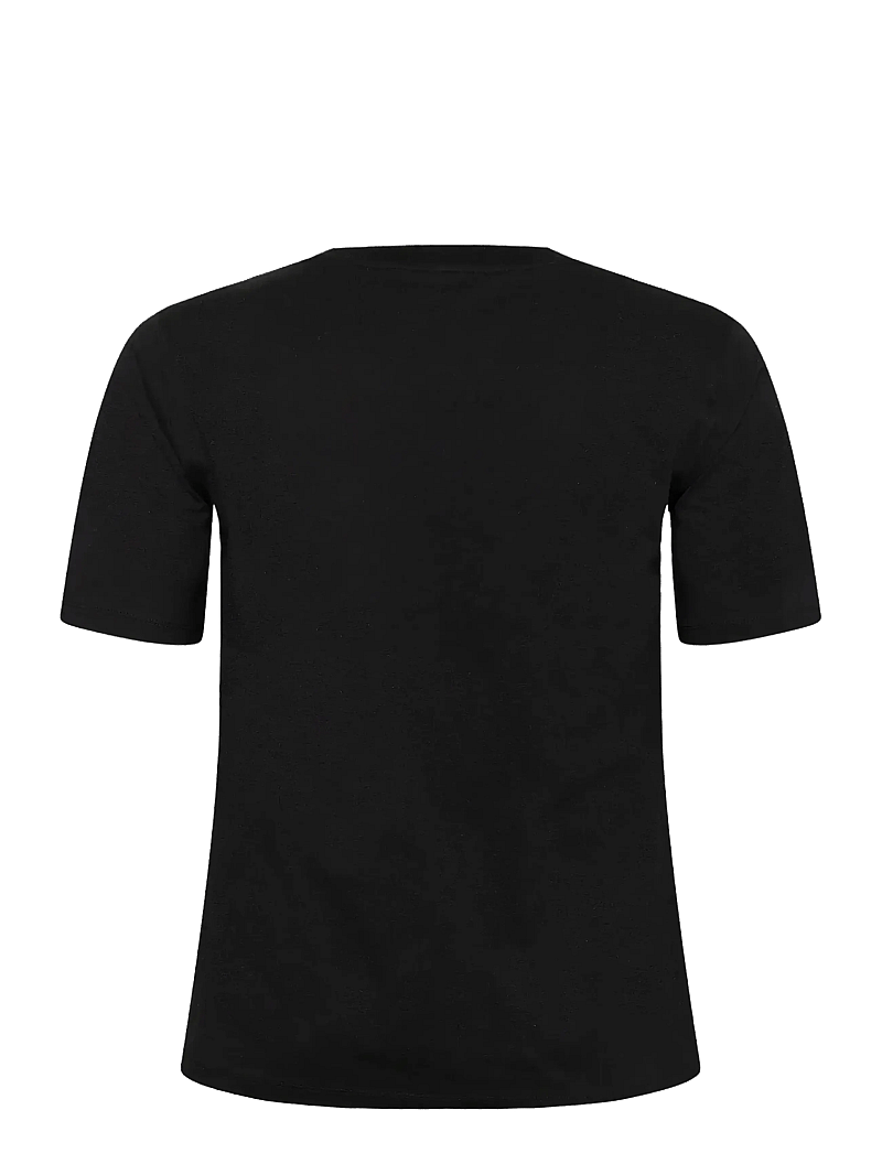 Kaffe Curve - KCariana T-Shirt - t-shirts - black deep - 2