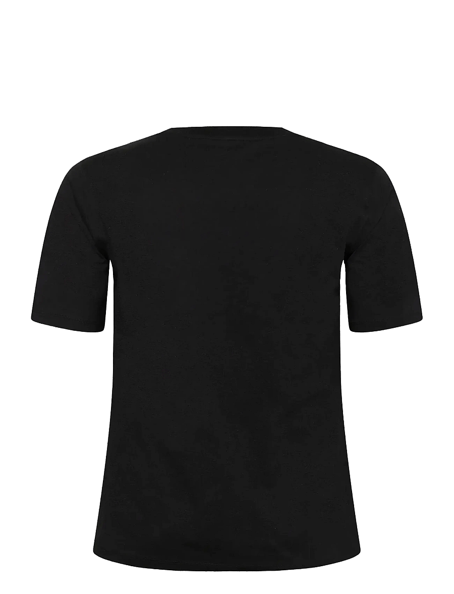 Kaffe Curve - KCariana T-Shirt - t-shirts - black deep - 2