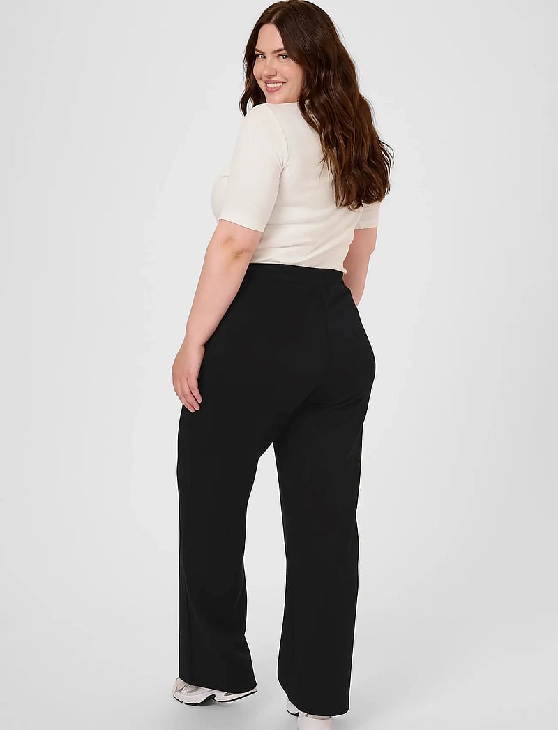 Kaffe Curve - KCannita Sweat Pants - hverdags stil - black deep - 4