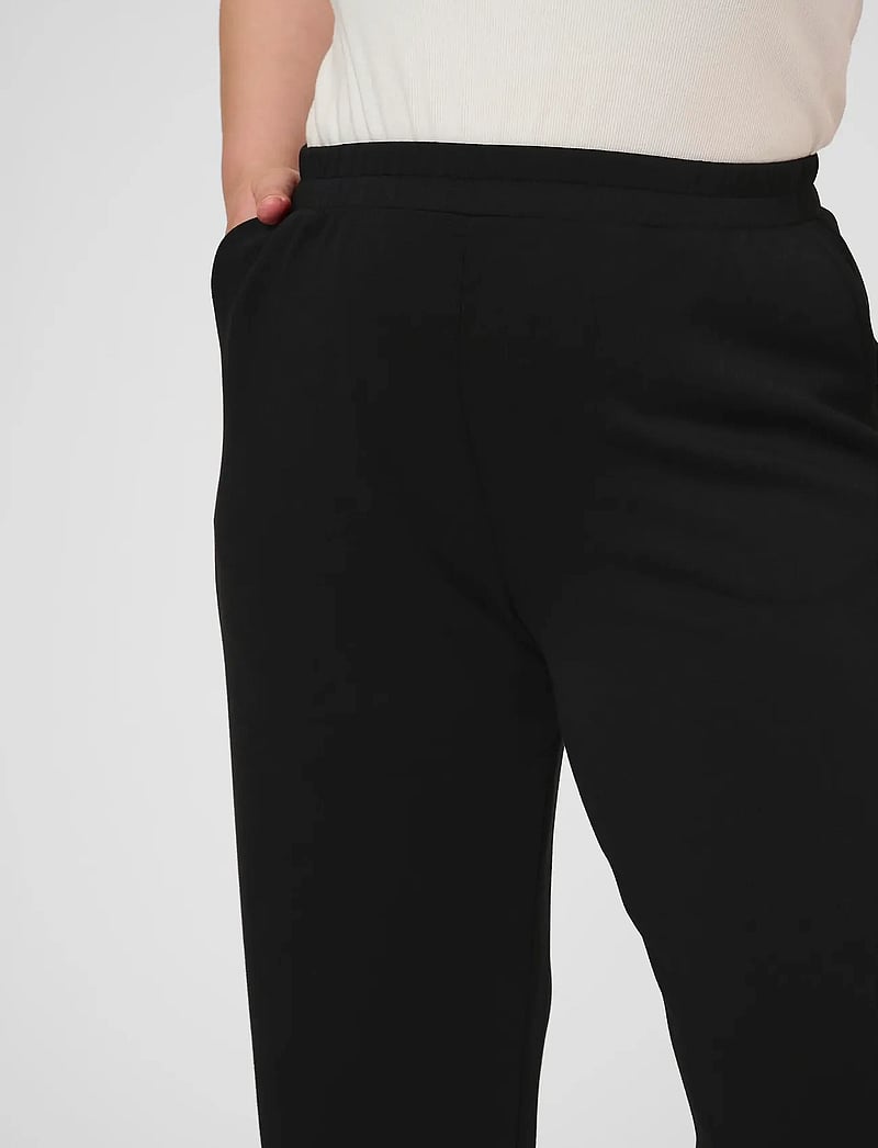 Kaffe Curve - KCannita Sweat Pants - hverdags stil - black deep - 5