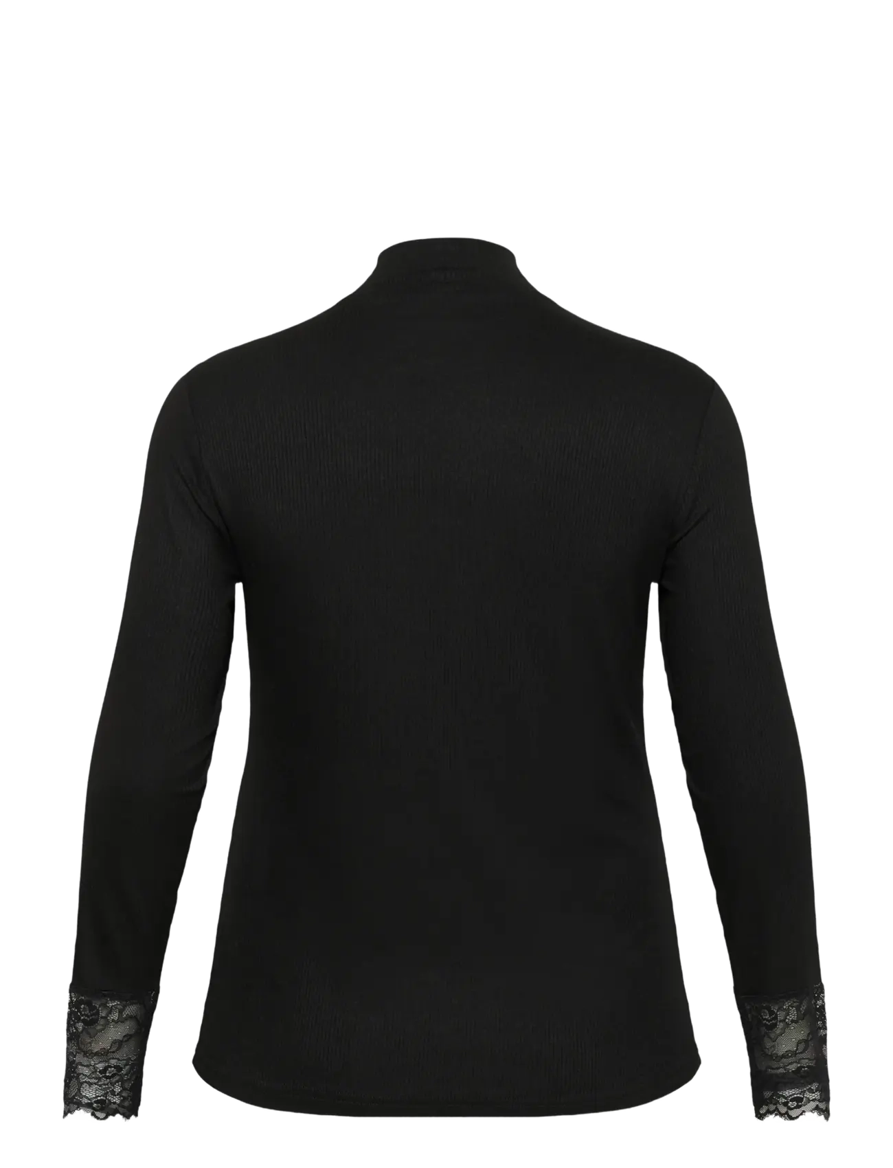 Kaffe Curve - KComia Turtleneck T-Shirt - turtlenecks - black deep - 1