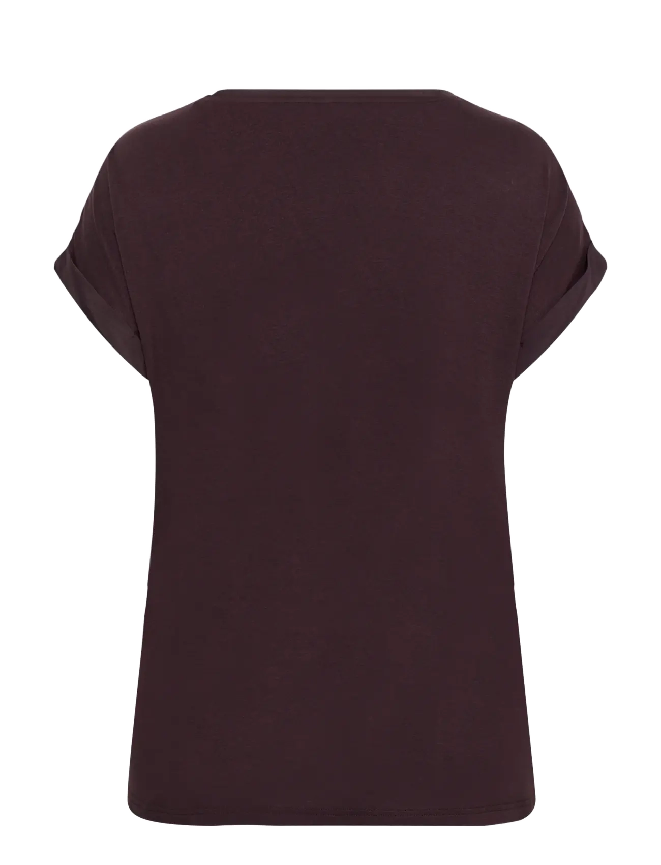 Kaffe Curve - KCmilia Wing SL Blouse - t-shirts - fudge - 1
