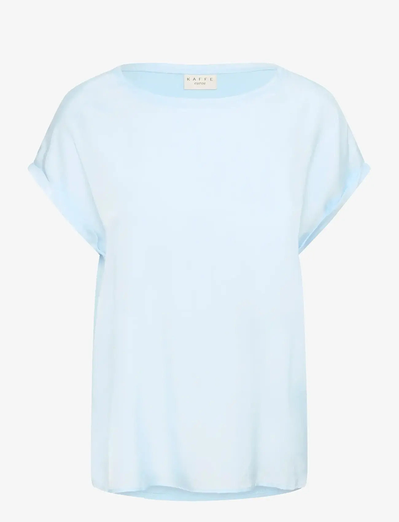 Kaffe Curve - KCmille Wing SL Blouse - t-shirts - nantucket breeze - 1