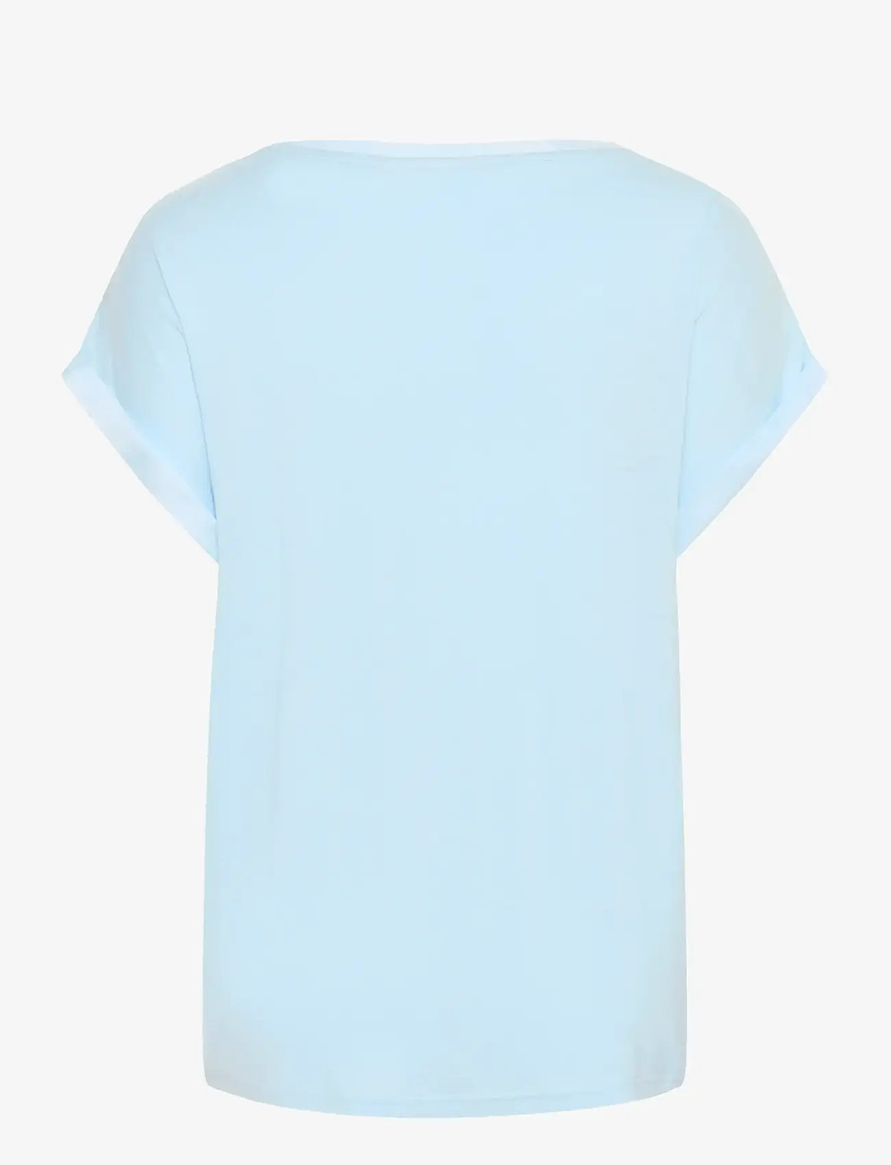 Kaffe Curve - KCmille Wing SL Blouse - t-shirts - nantucket breeze - 2