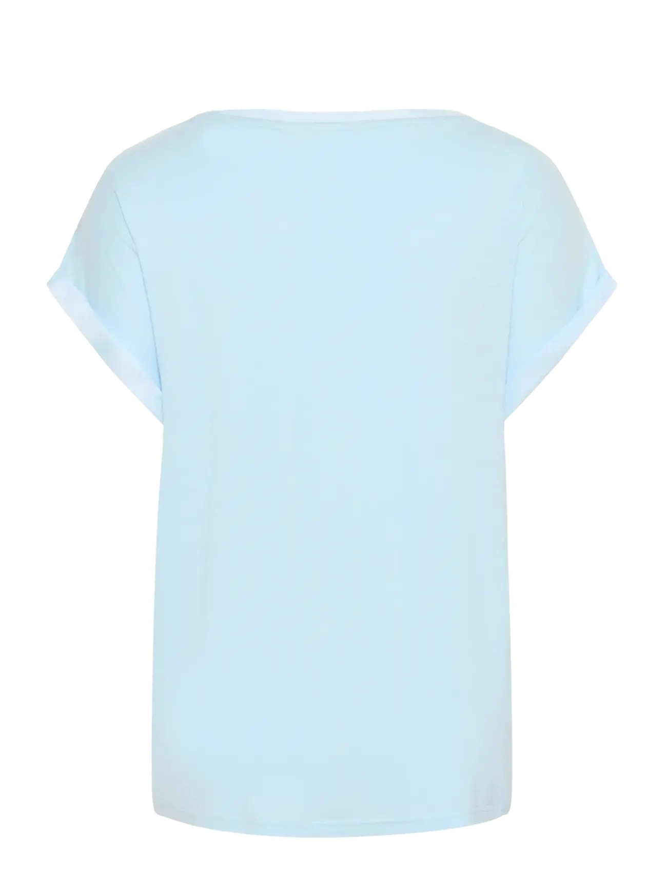 Kaffe Curve - KCmilia Wing SL Blouse - t-särgid - nantucket breeze - 2