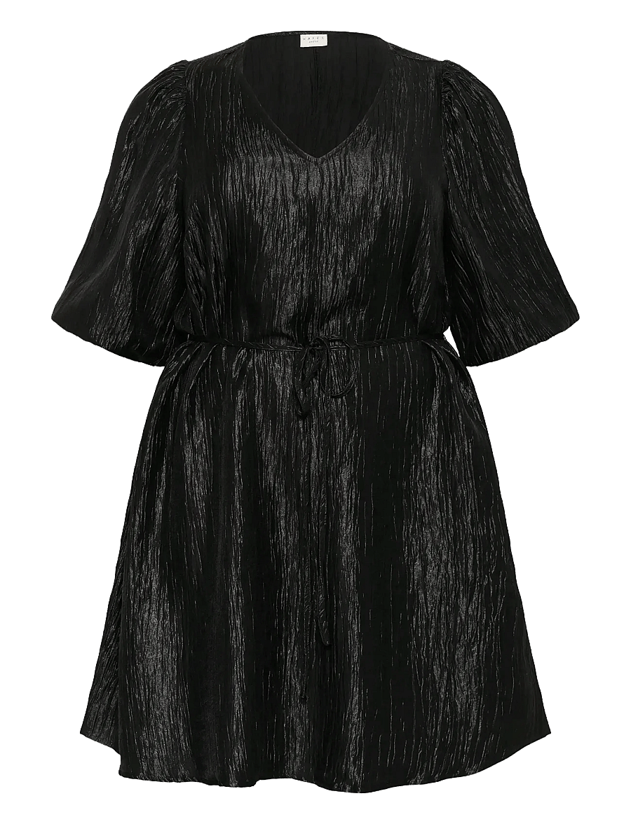 Kaffe Curve - KCrizza Dress - party dresses - black deep - 0