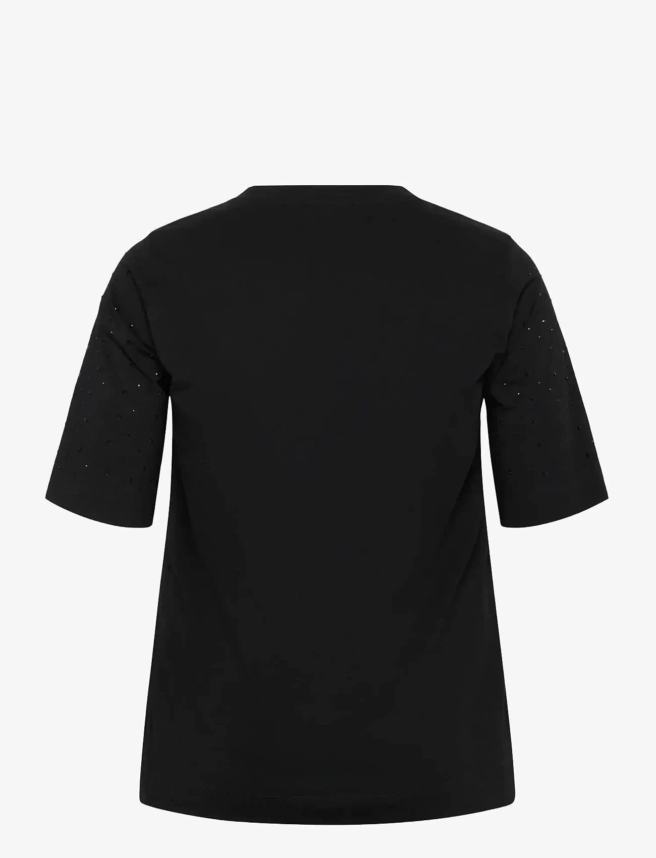 Kaffe Curve - KCphoelina T-Shirt - t-särgid - black deep - 2