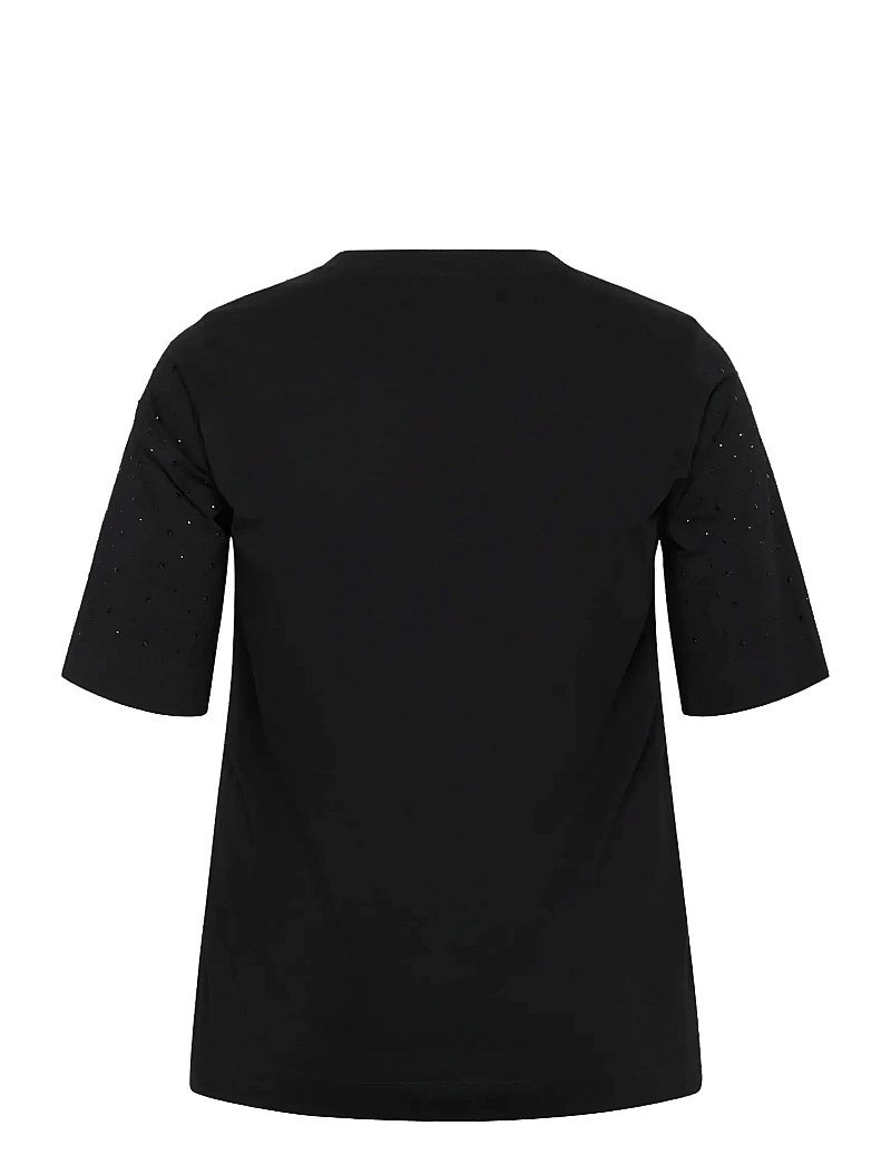 Kaffe Curve - KCphoelina T-Shirt - t-shirts - black deep - 2