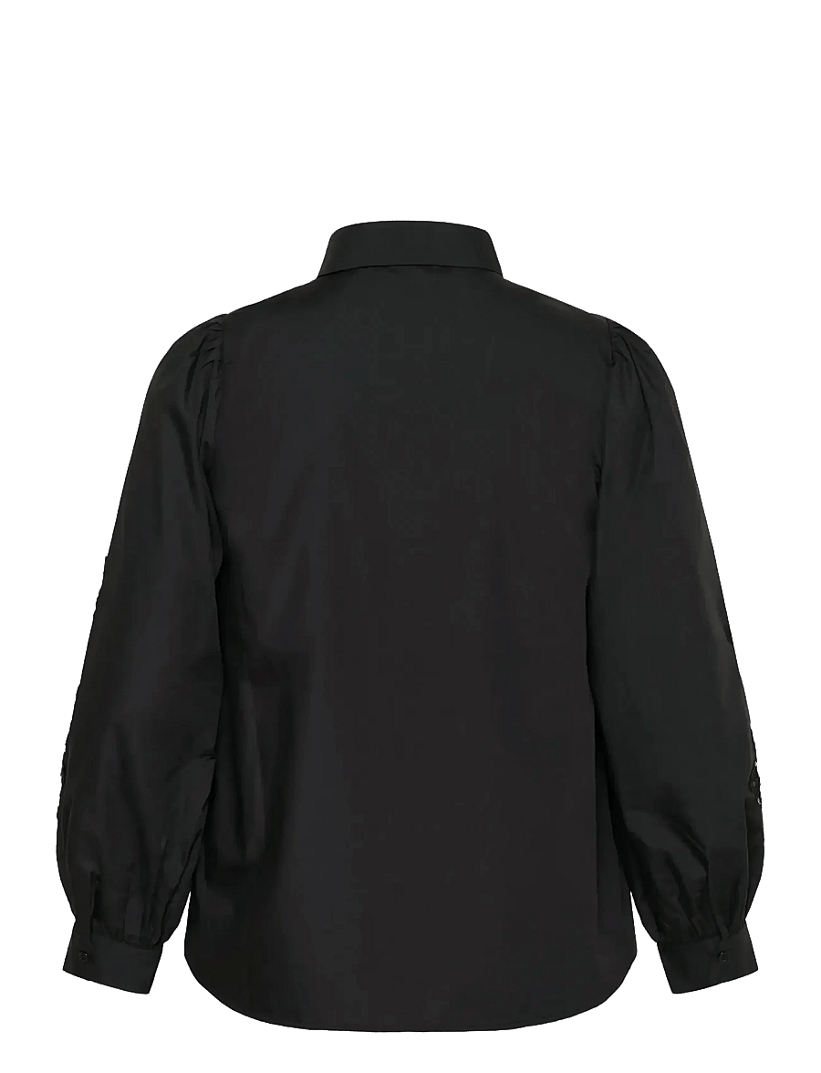Kaffe Curve - KCnicky Shirt - koszule z długimi rękawami - black deep - 2