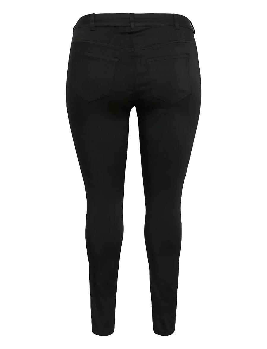 Kaffe Curve - KClena Slim Jeans - slim-fit-jeans - black deep - 2
