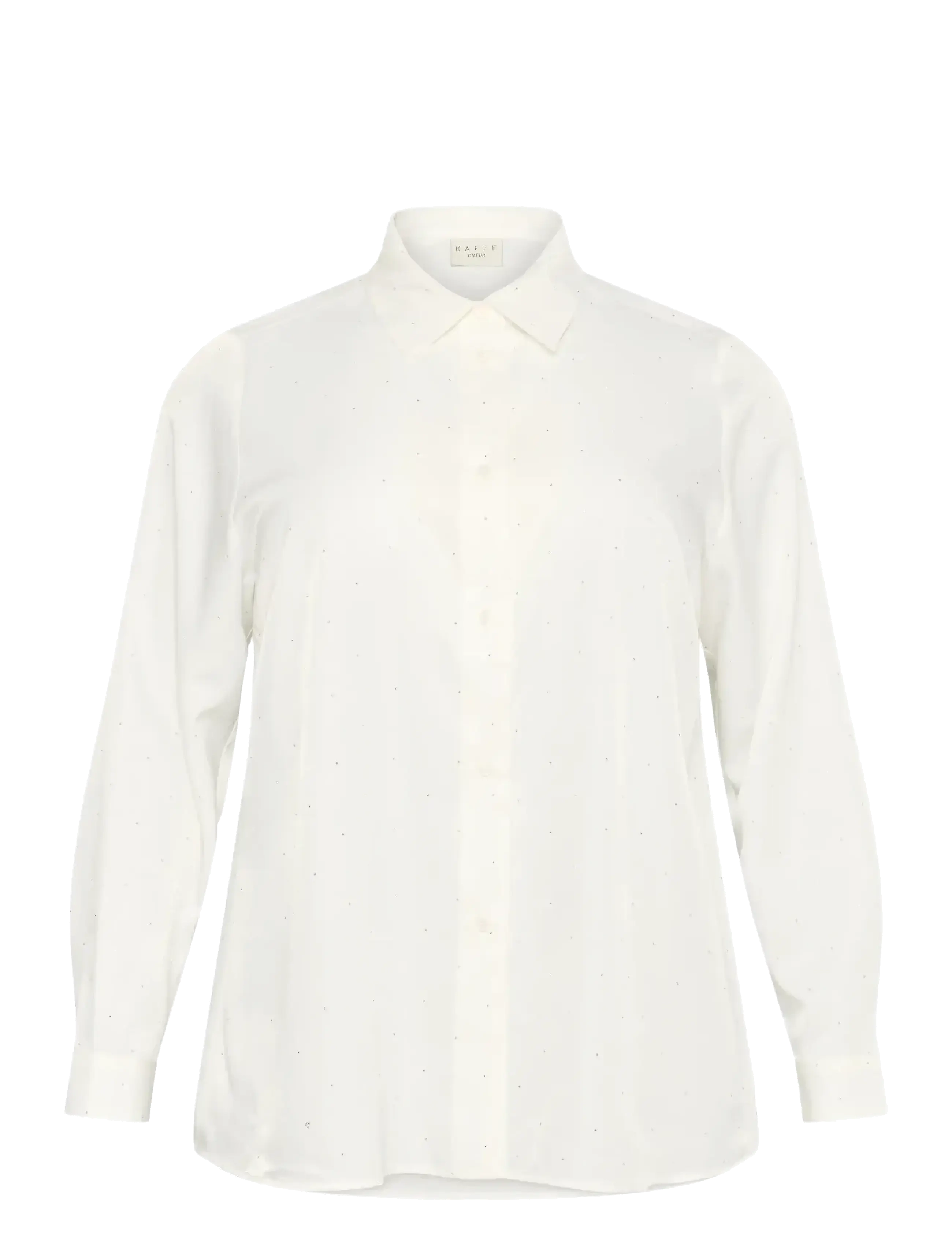 KAFFE CURVE Kcada Shirt Weiß - 52 - Damen