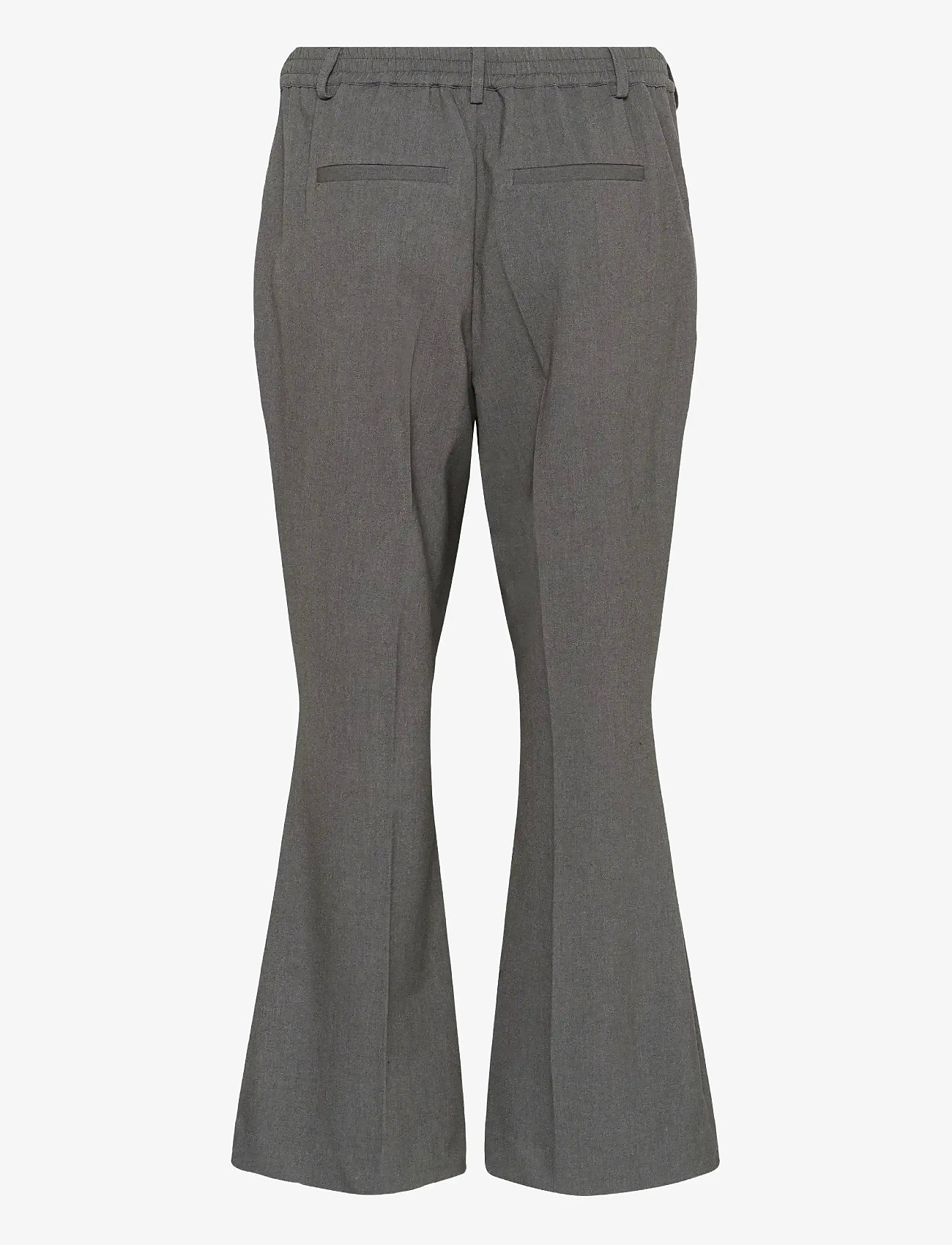 Kaffe Curve - KColia Long Pants - habitbukser - grey melange - 1
