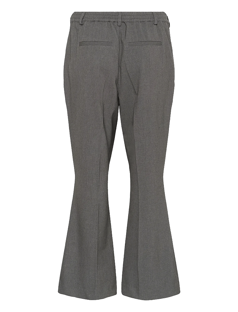 Kaffe Curve - KColia Long Pants - schlaghose - grey melange - 2