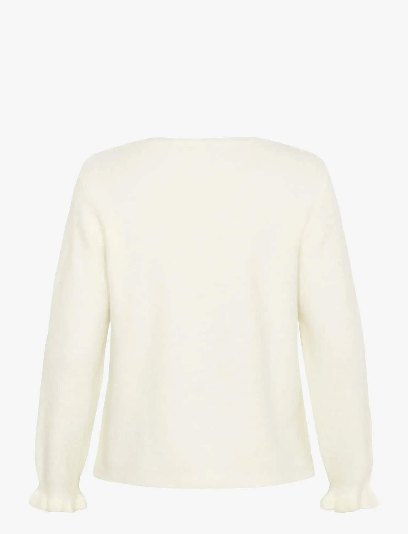 Kaffe Curve - KCcirsten Cardigan - koftor - chalk - 2