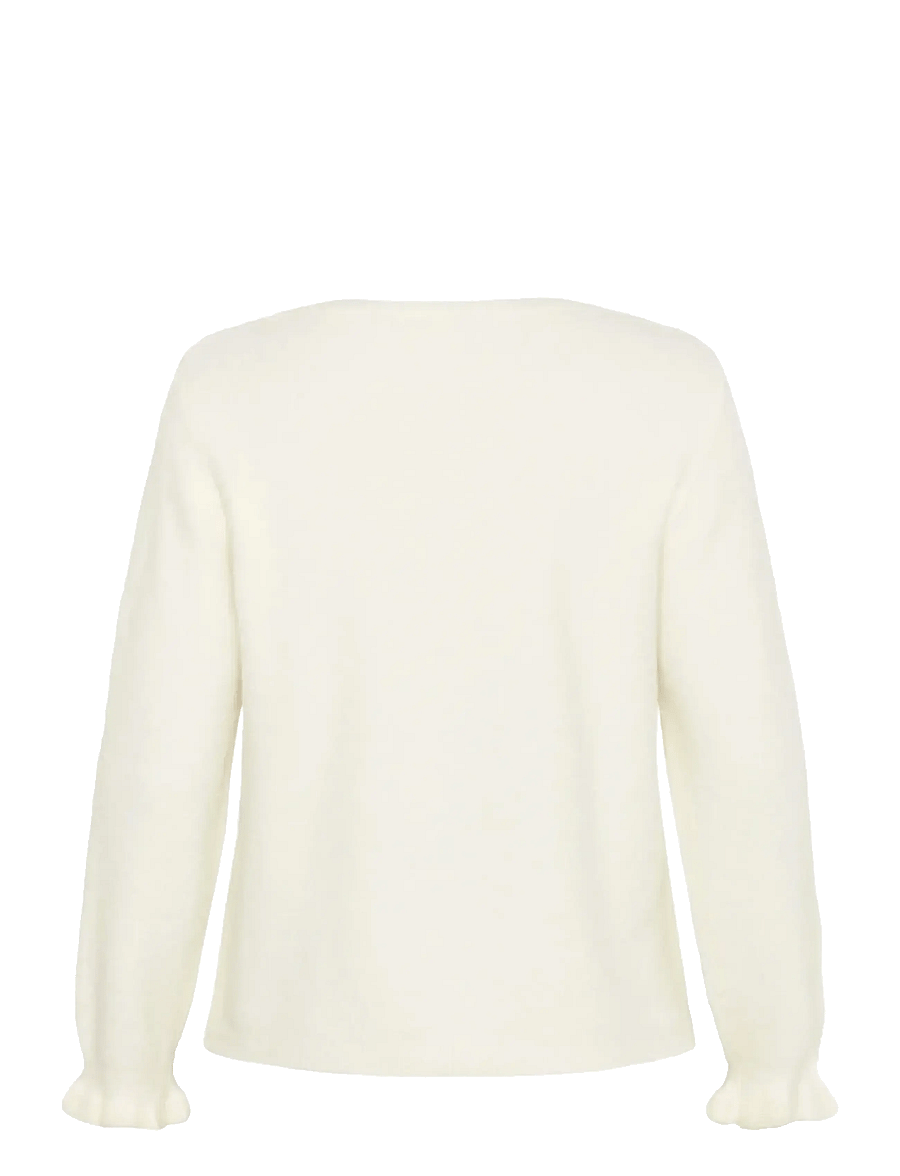 Kaffe Curve - KCcirsten Cardigan - cardigans - chalk - 2
