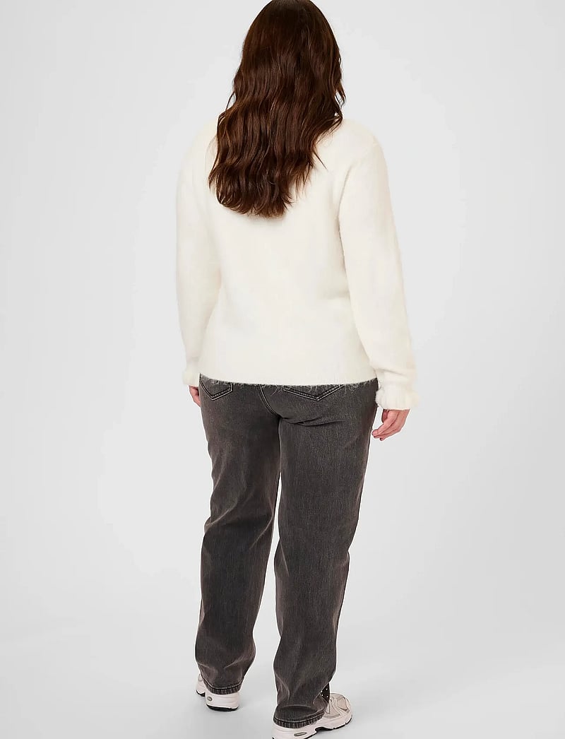 Kaffe Curve - KCcirsten Cardigan - cardigans - chalk - 4