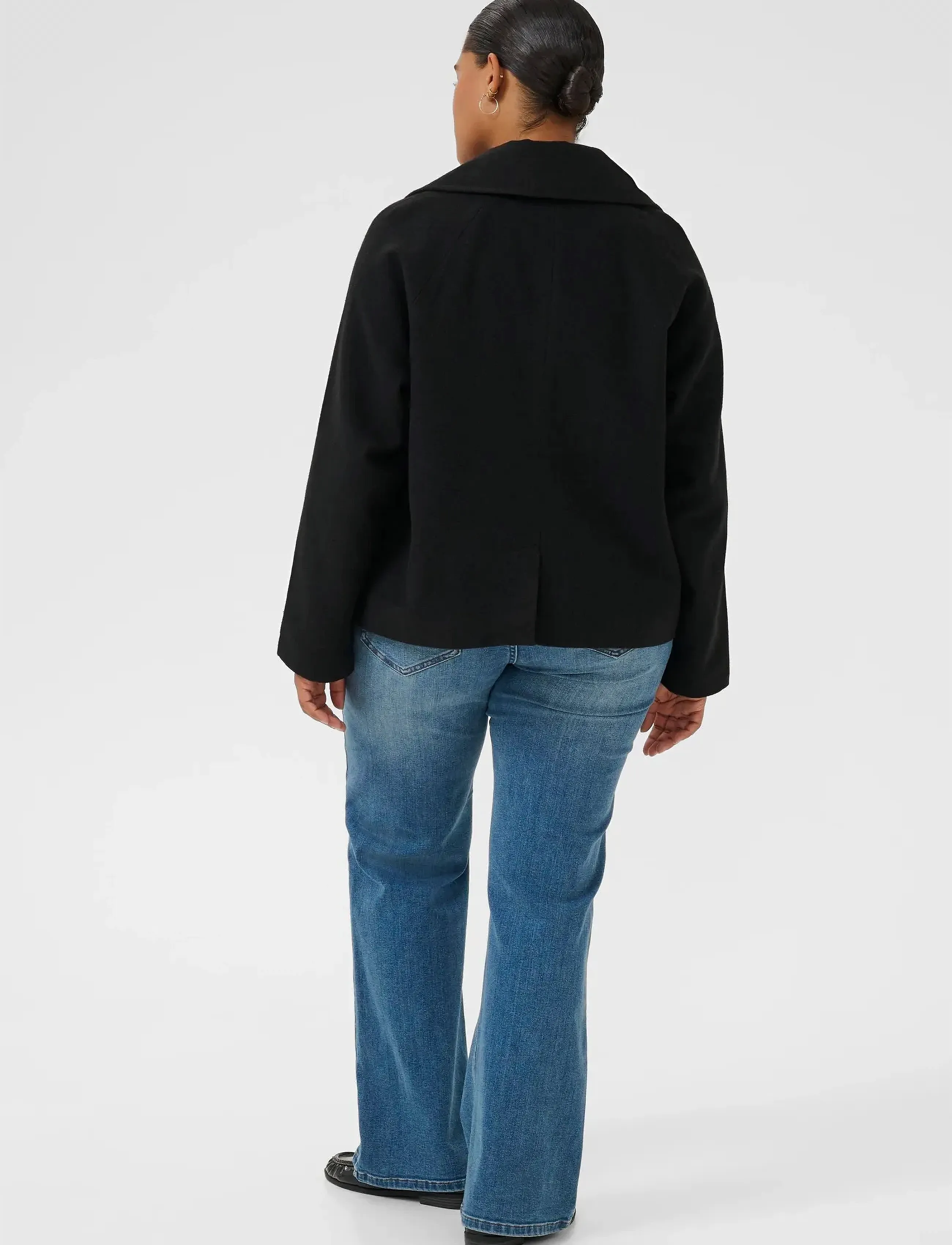 Kaffe Curve - KCnanny Short Jacket - bovenkleding - black deep - 4