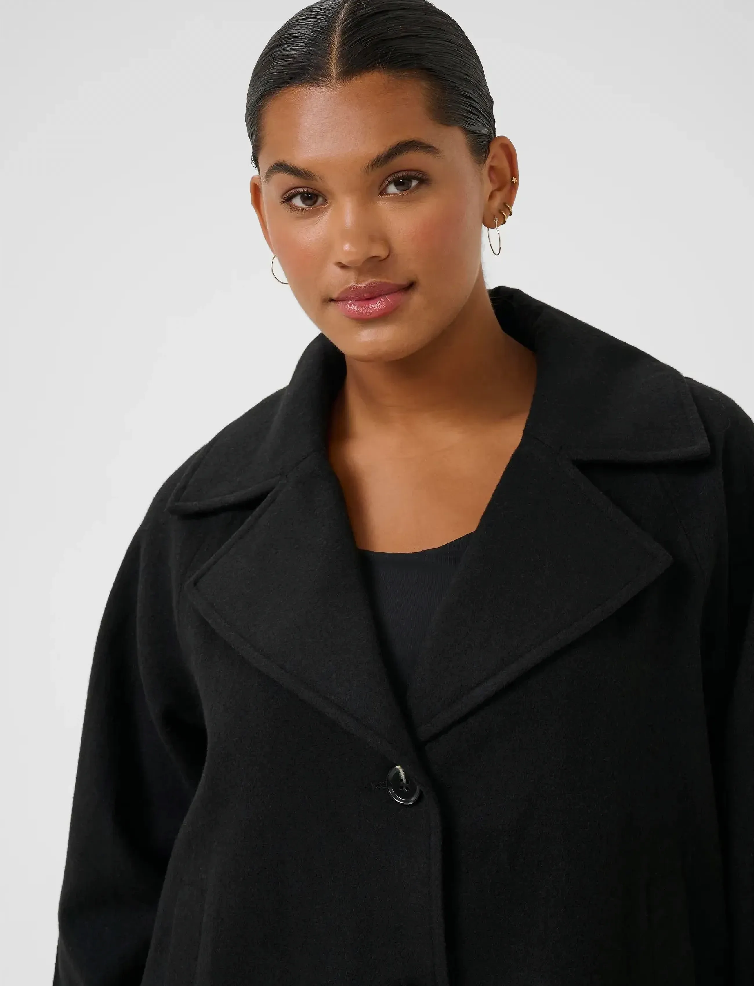 Kaffe Curve - KCnanny Short Jacket - bovenkleding - black deep - 5