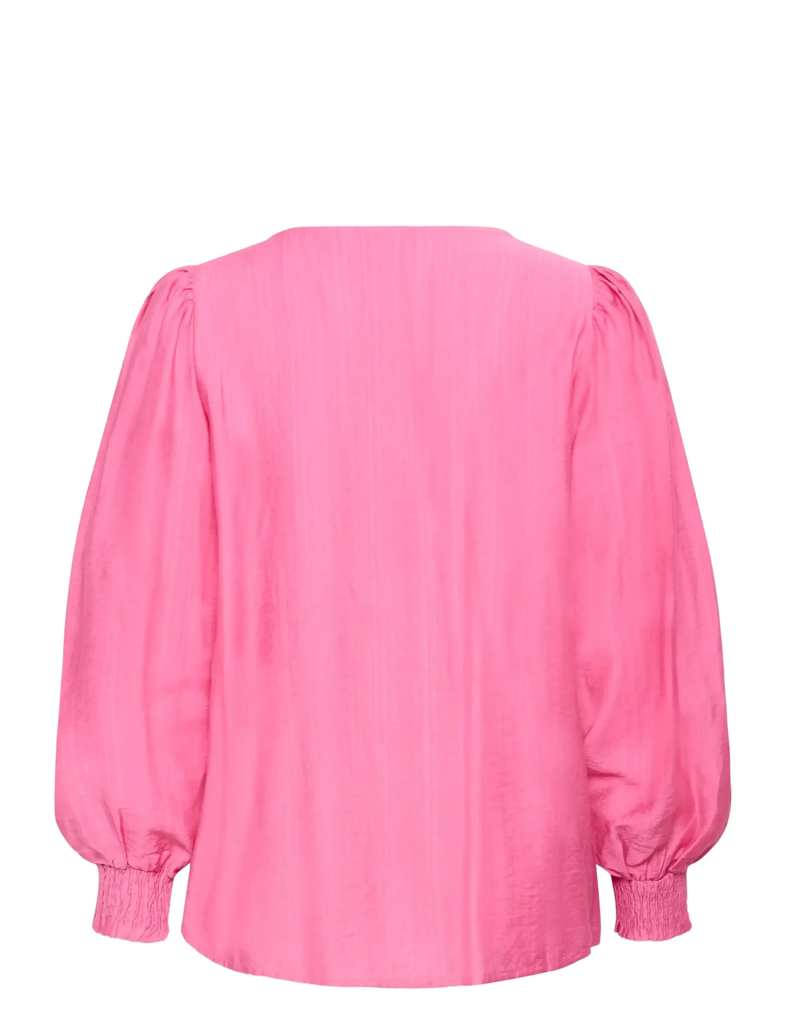 Kaffe Curve - KCsofia Blouse - pitkähihaiset paidat - pink power - 2