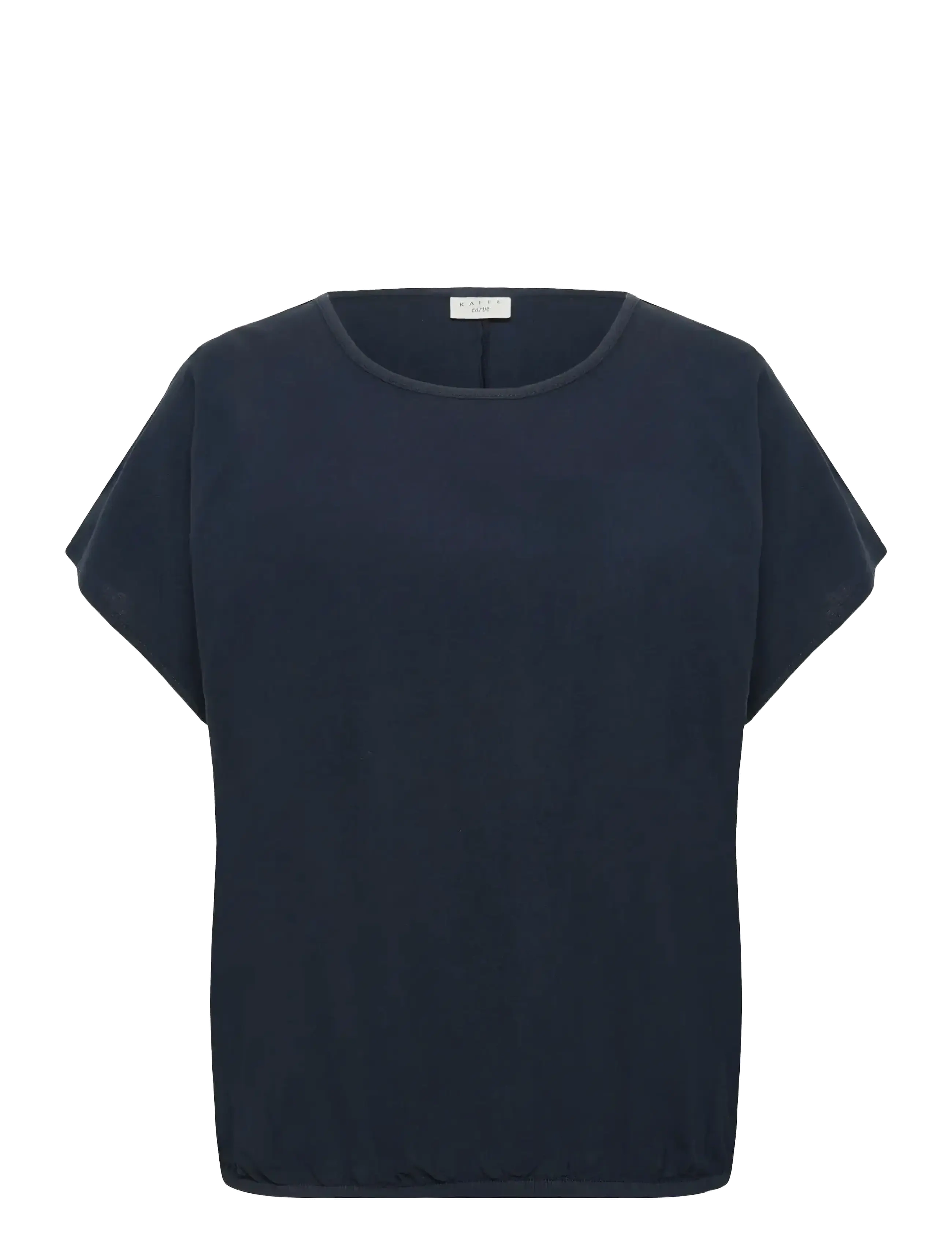 Kaffe Curve KCnana SS Blouse - Kleidung - MIDNIGHT MARINE / navy