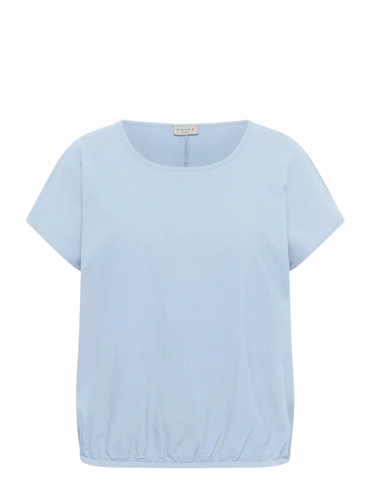 Kaffe Curve KCnana SS Blouse - Kampagne - WINDSURFER / blue