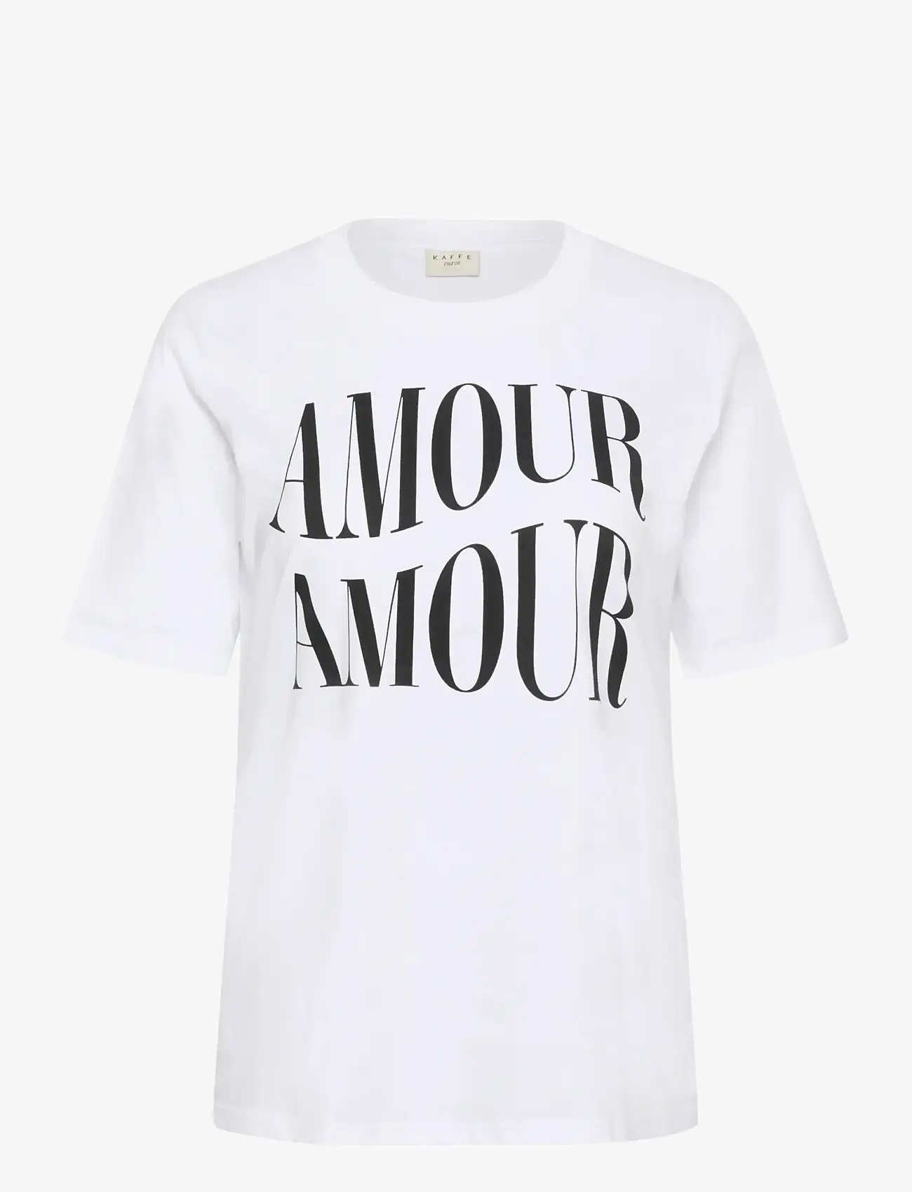 Kaffe Curve - KCchari T-Shirt - t-shirts - optical white - 1