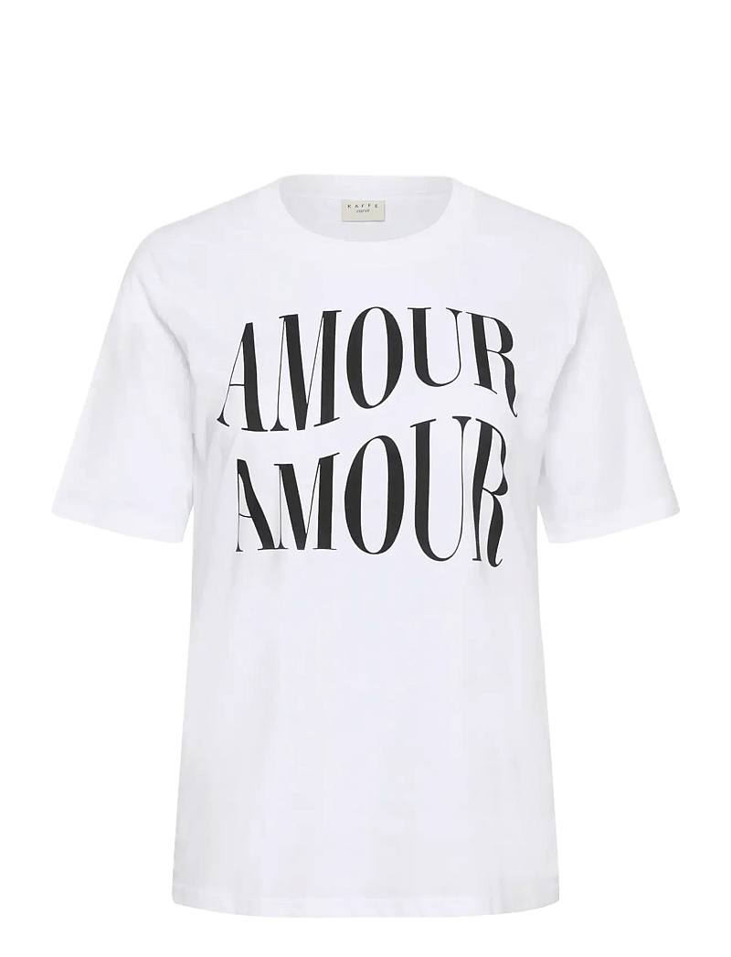 Kaffe Curve - KCchari T-Shirt - t-shirts - optical white - 1