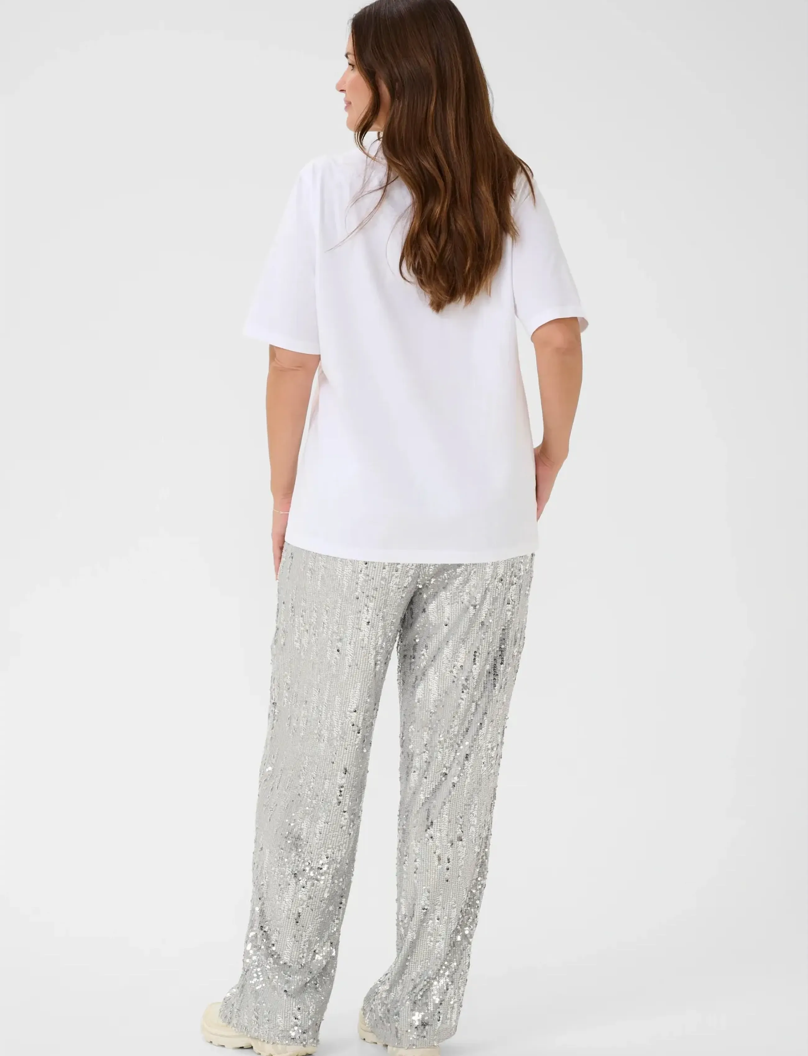 Kaffe Curve - KCchari T-Shirt - laveste priser - optical white - 4