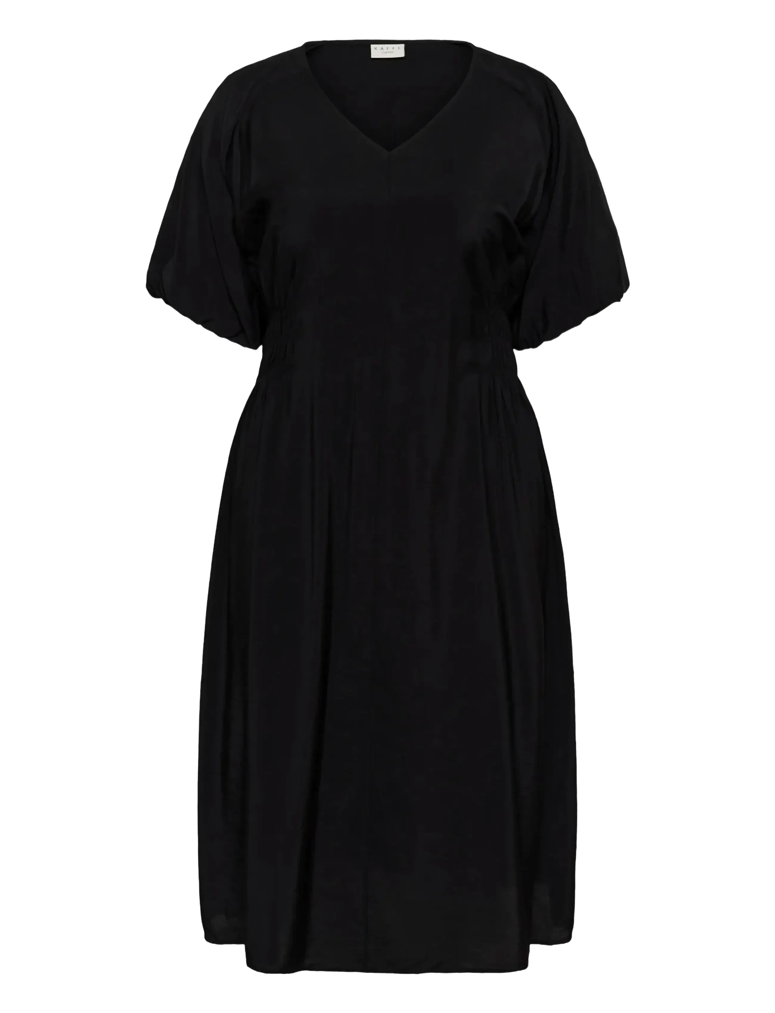 KAFFE CURVE Kcneela Kleid Schwarz - 46 - Damen