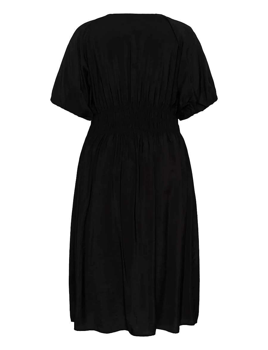 Kaffe Curve - KCneela Dress - midikleider - black deep - 2