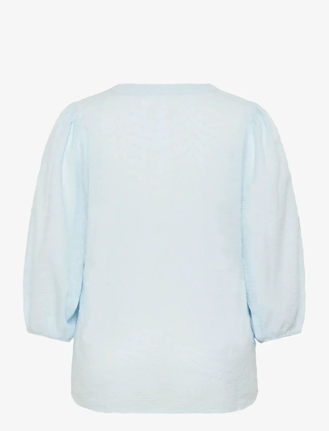 Kaffe Curve - KCpenelopia Blouse - pikkade varrukatega pluusid - nantucket breeze - 2