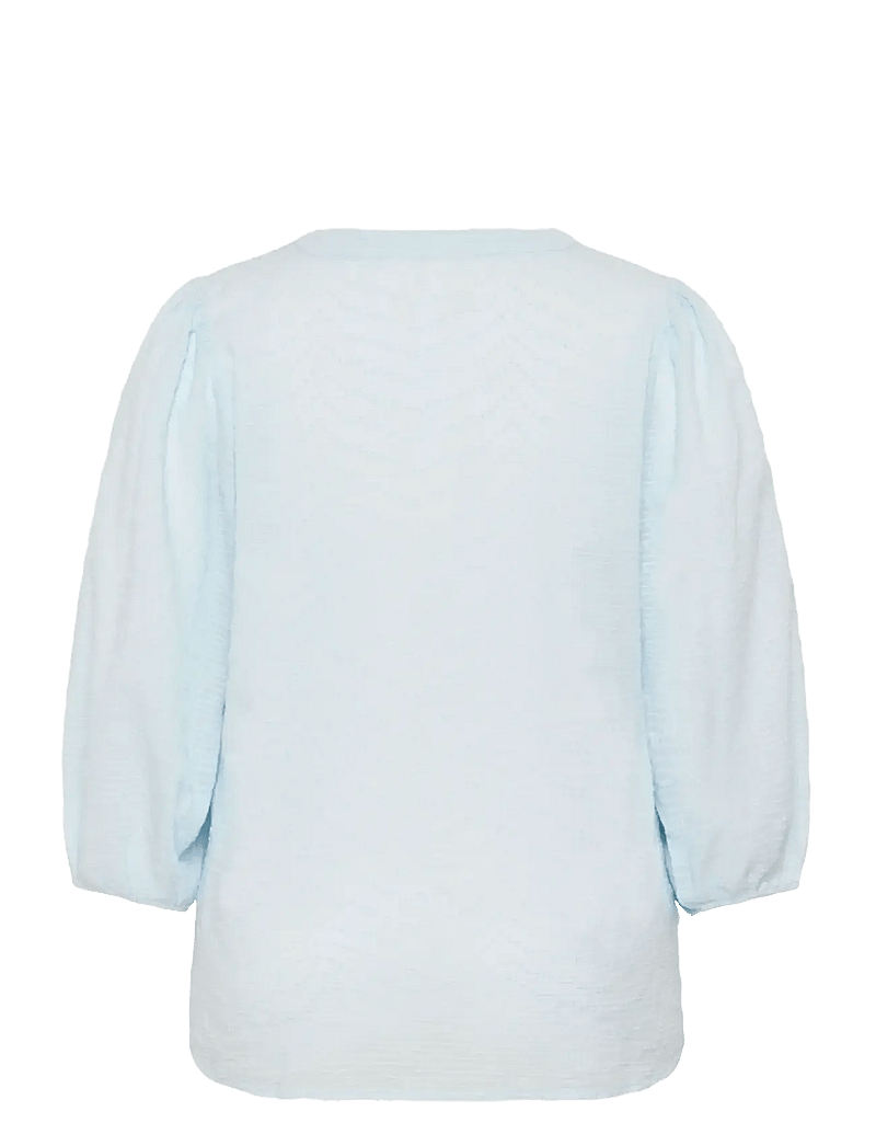 Kaffe Curve - KCpenelopia Blouse - pikkade varrukatega pluusid - nantucket breeze - 2