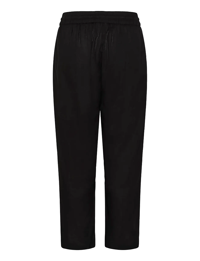 Kaffe Curve - KCmille Wide Pants - vida byxor - black deep - 2