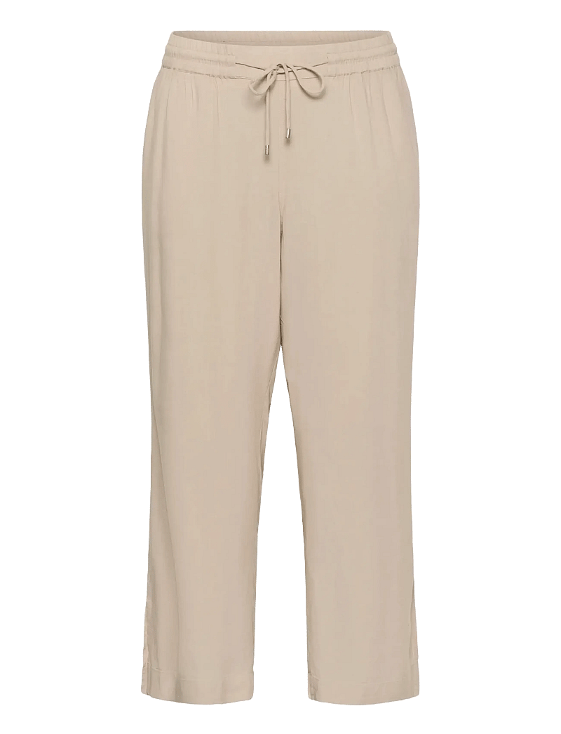 Kaffe Curve - KCmille Wide Pants - vida byxor - feather gray - 1