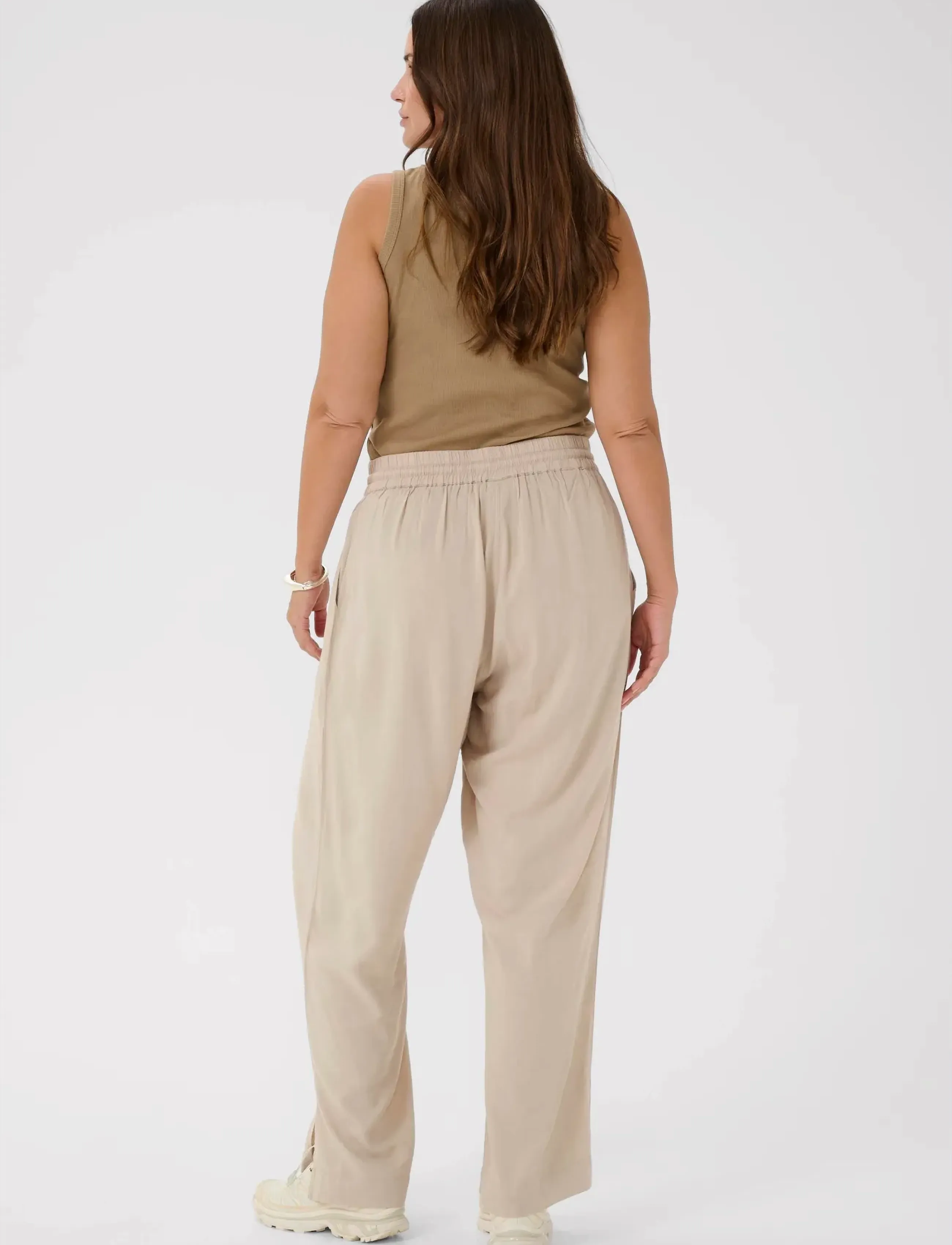 KAFFE CURVE Kcmille Wide Pants mjukisbyxor dam – bild 3