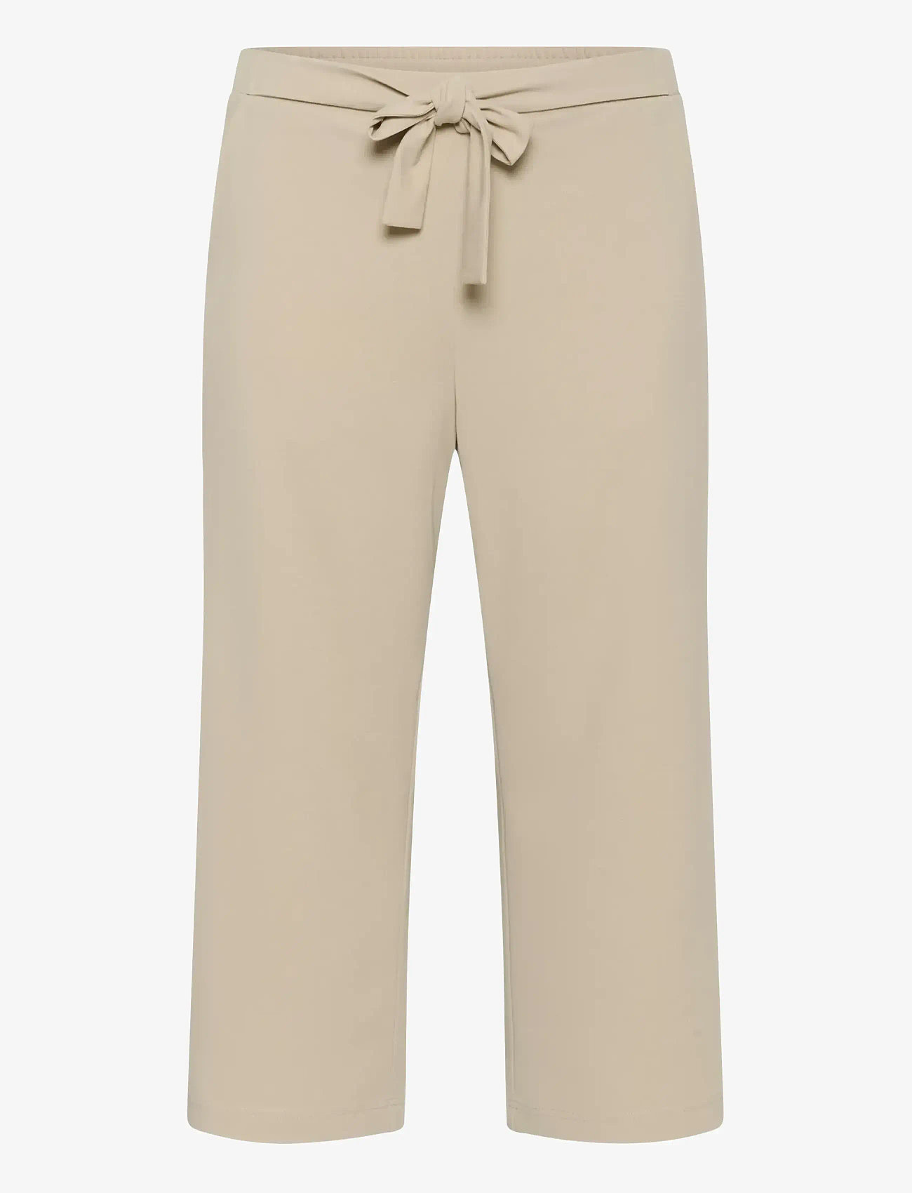 Kaffe Curve - KCpheolo Cropped Pants - culottes - feather gray - 1